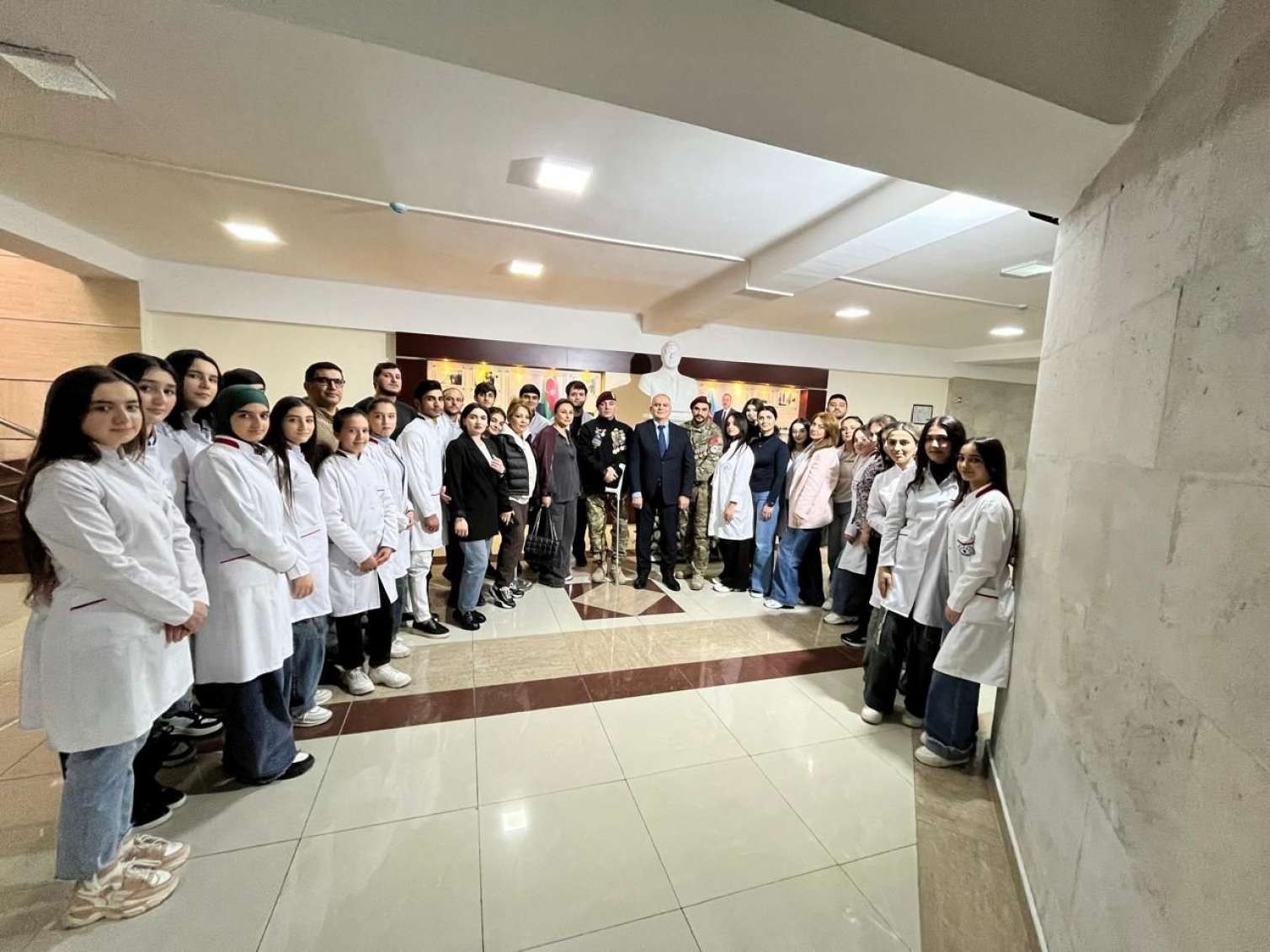 Gəncədə şəhid ailələri və qazilər üçün tibbi aksiya keçirildi - FOTO 