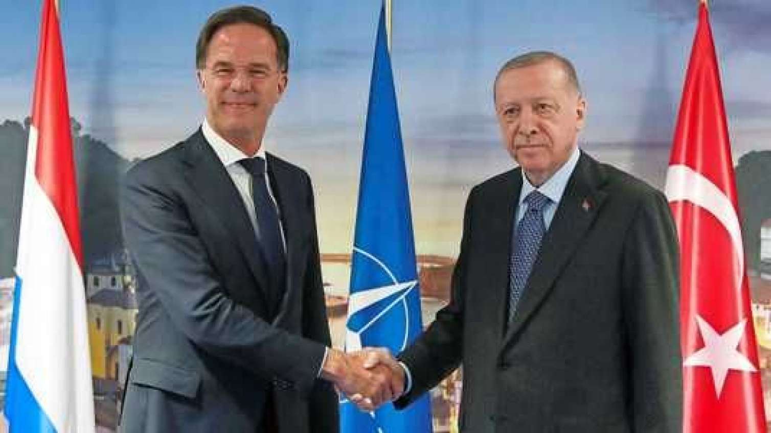 Ərdoğan Rutte ilə görüşdü 