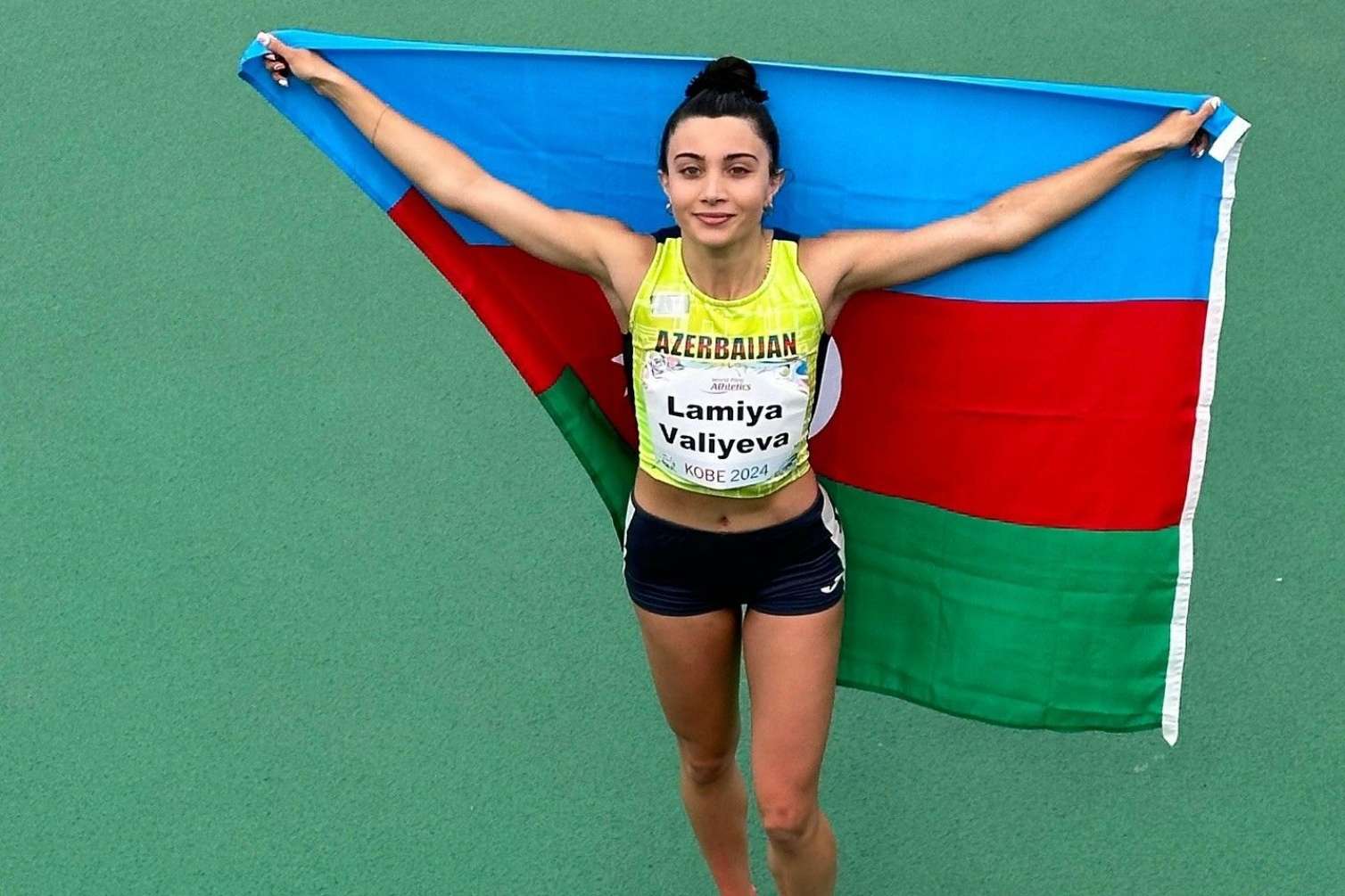 Lamiyə Vəliyeva əcnəbi idmançı ilə ailə qurur - FOTO 