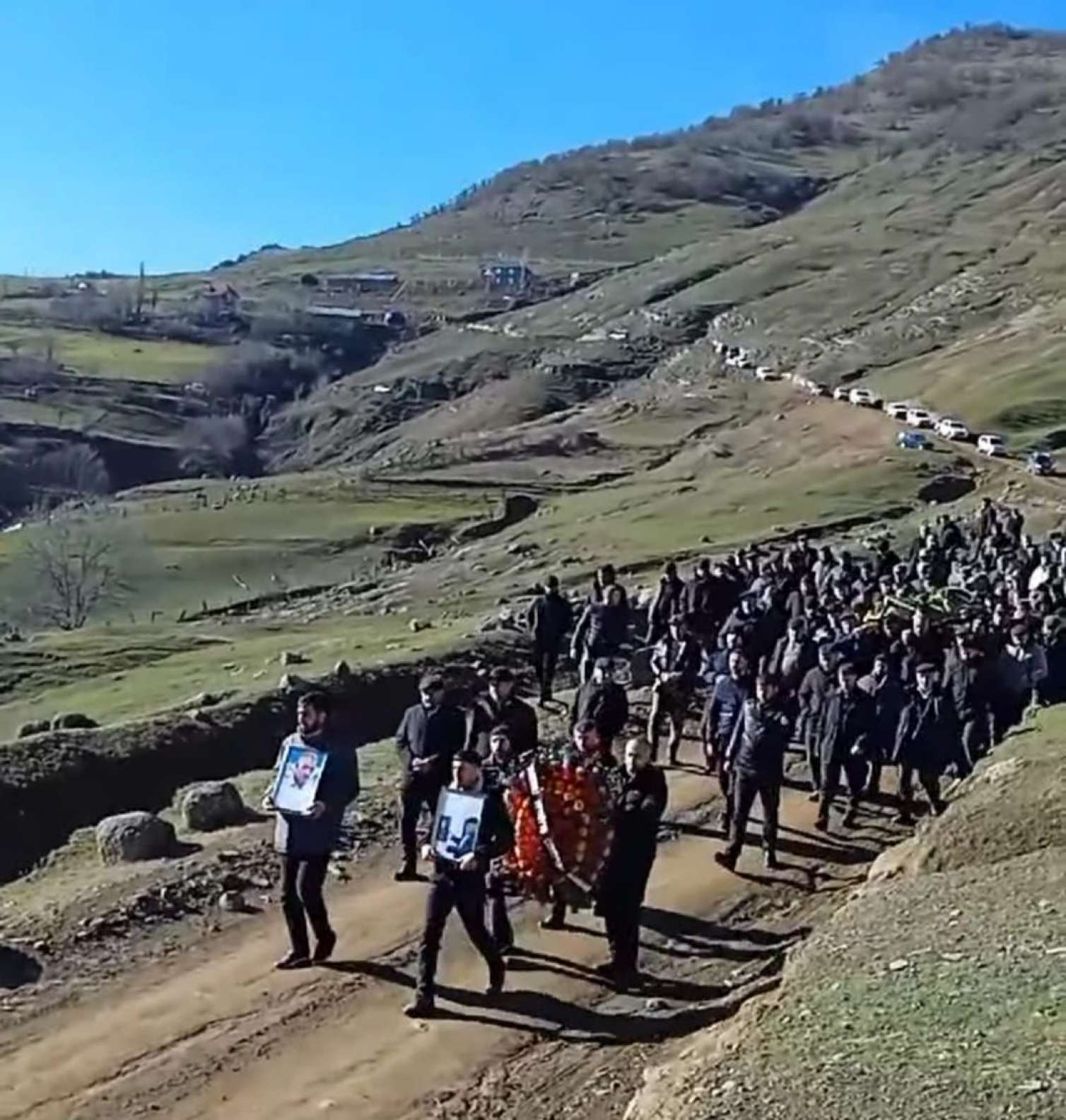 Şəhid atası dəfn olundu - FOTO 