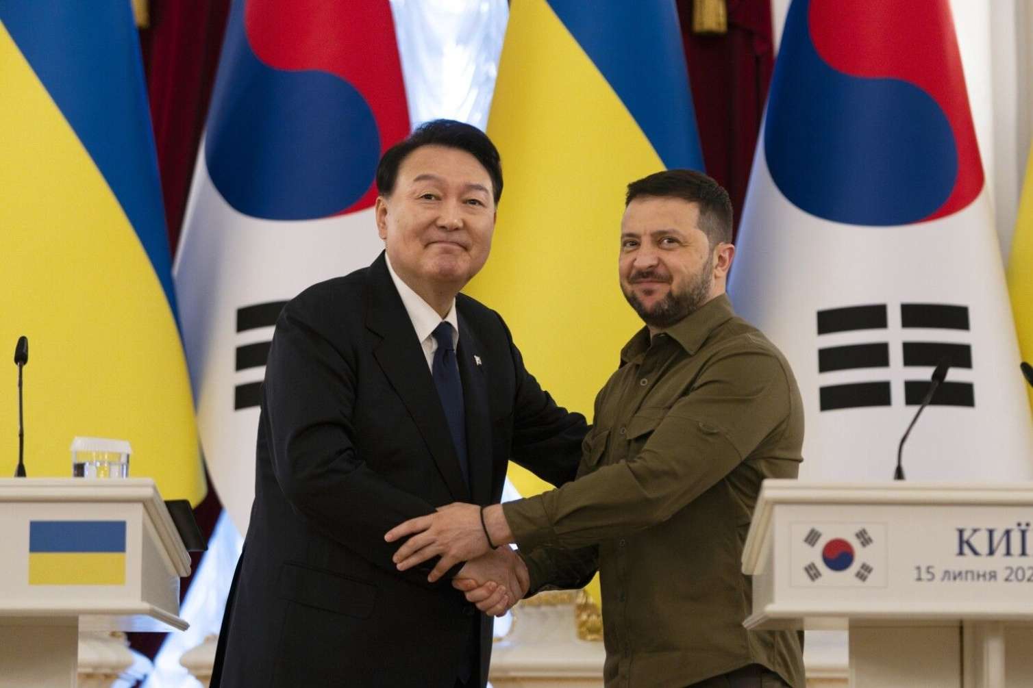 Cənubi Koreya Ukraynaya 100 milyon dollar yardım verdi 