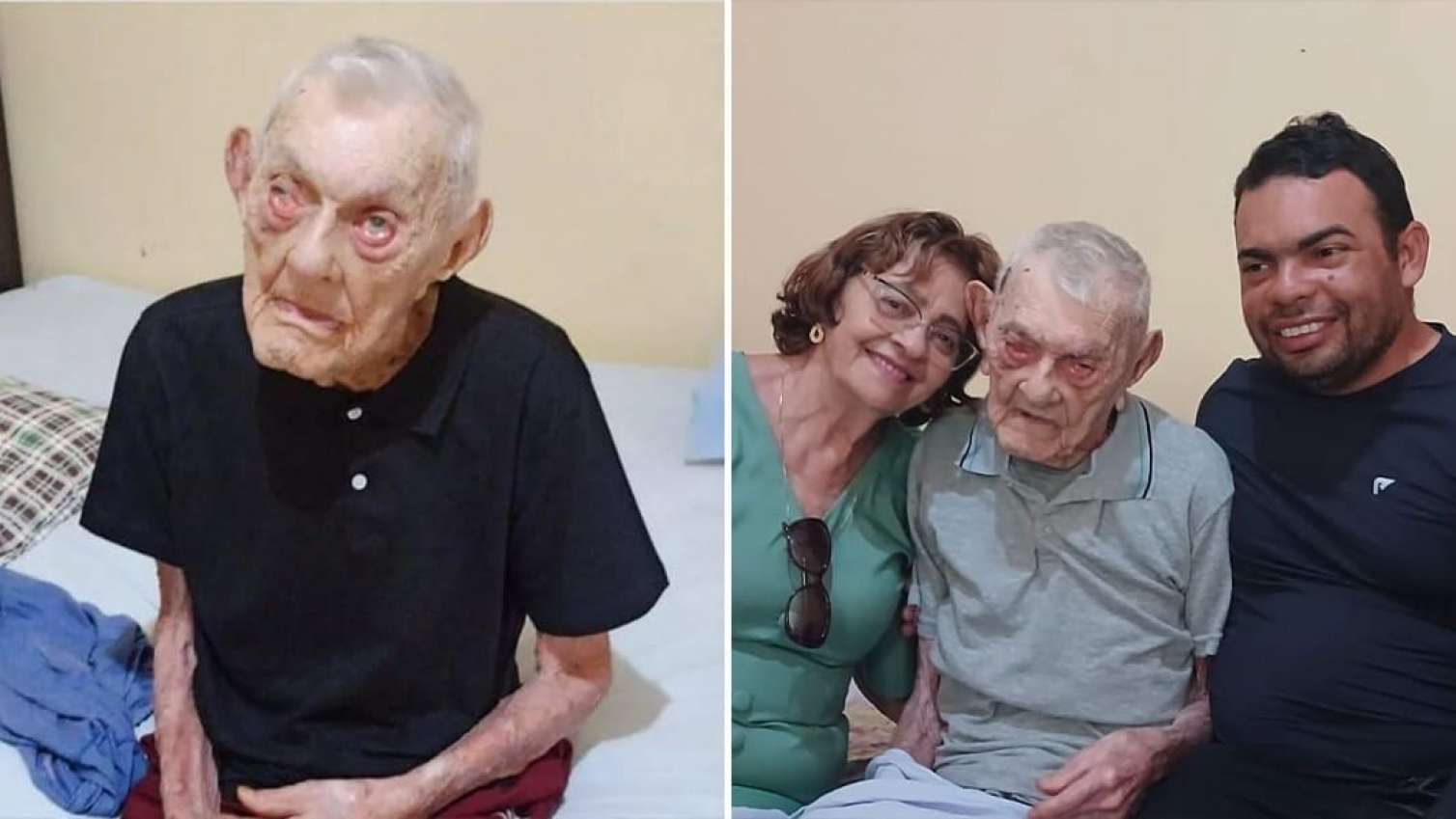 Dünyanın ən yaşlı kişisi o oldu - FOTO 