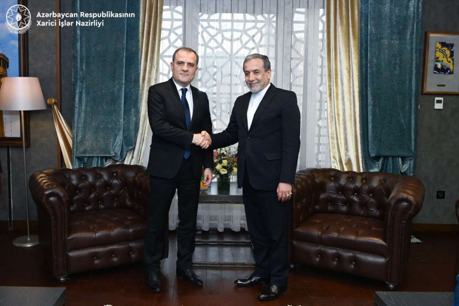Azərbaycan və İran XİN rəhbərləri görüşdü 