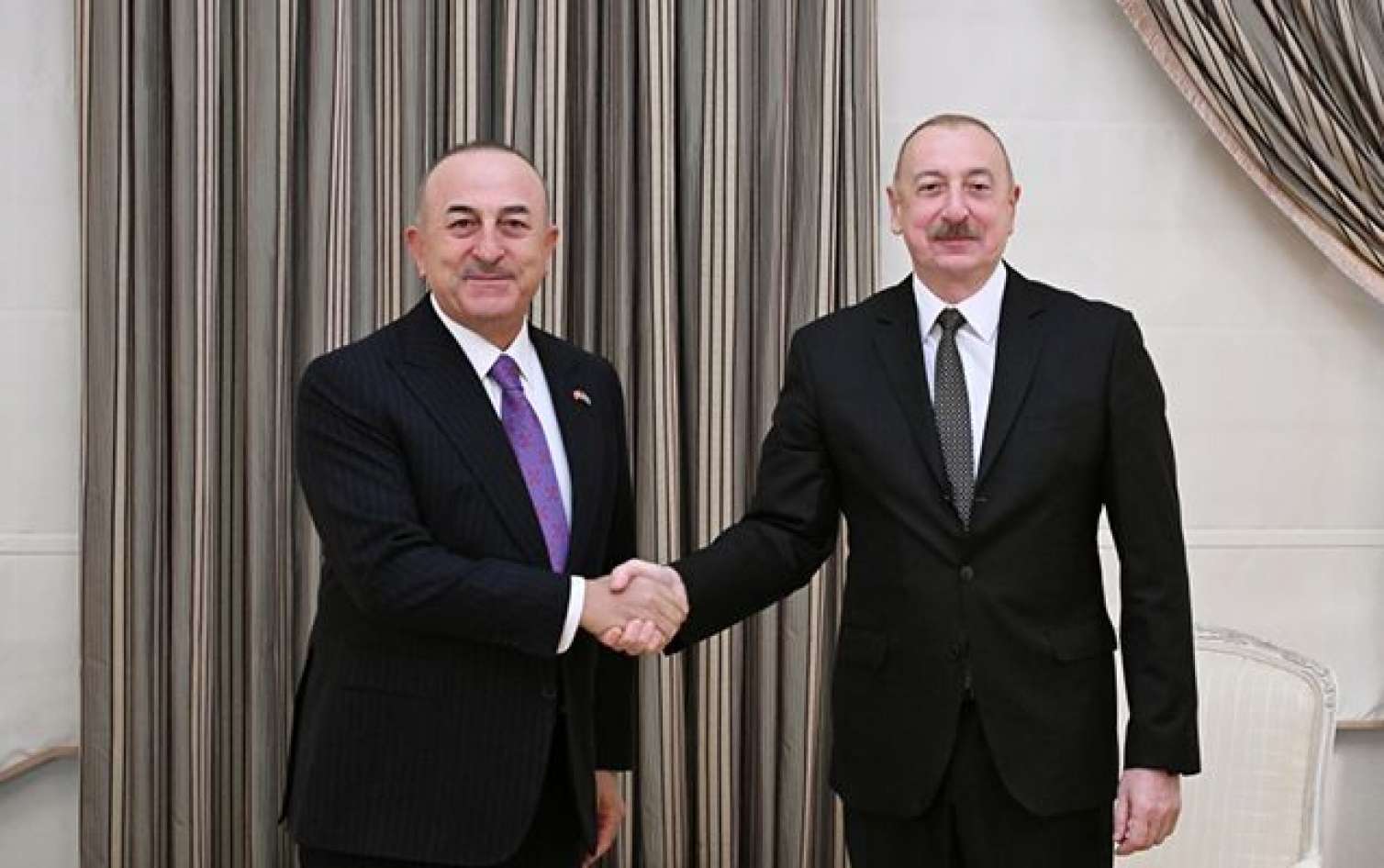 Prezident Mövlud Çavuşoğlunu qəbul etdi - FOTO 