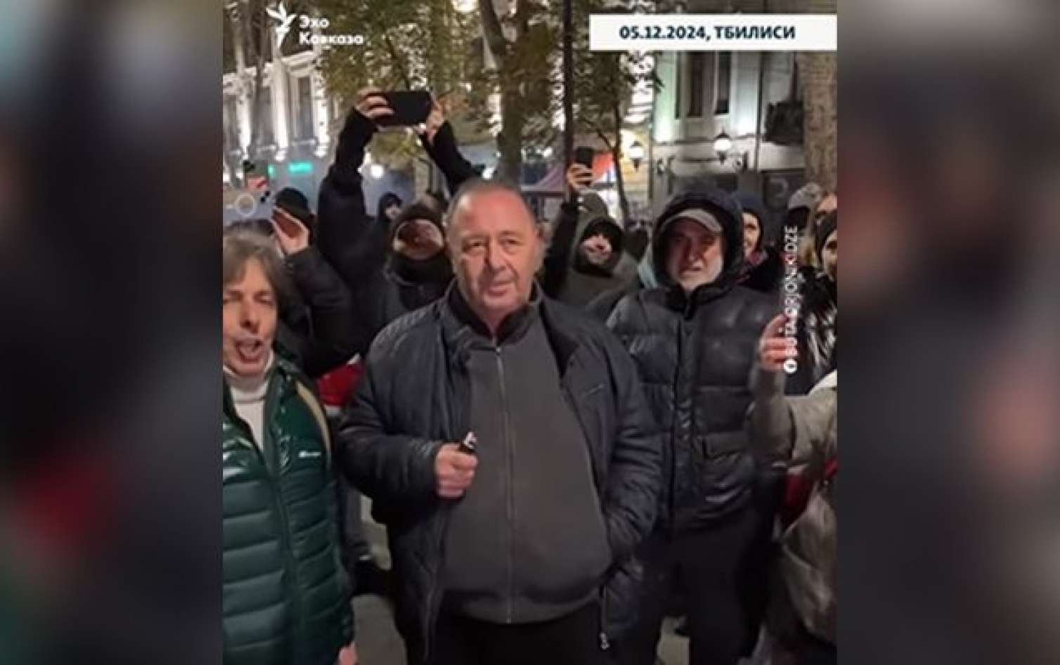 Tbilisidəki aksiyadan MARAQLI GÖRÜNTÜLƏR 