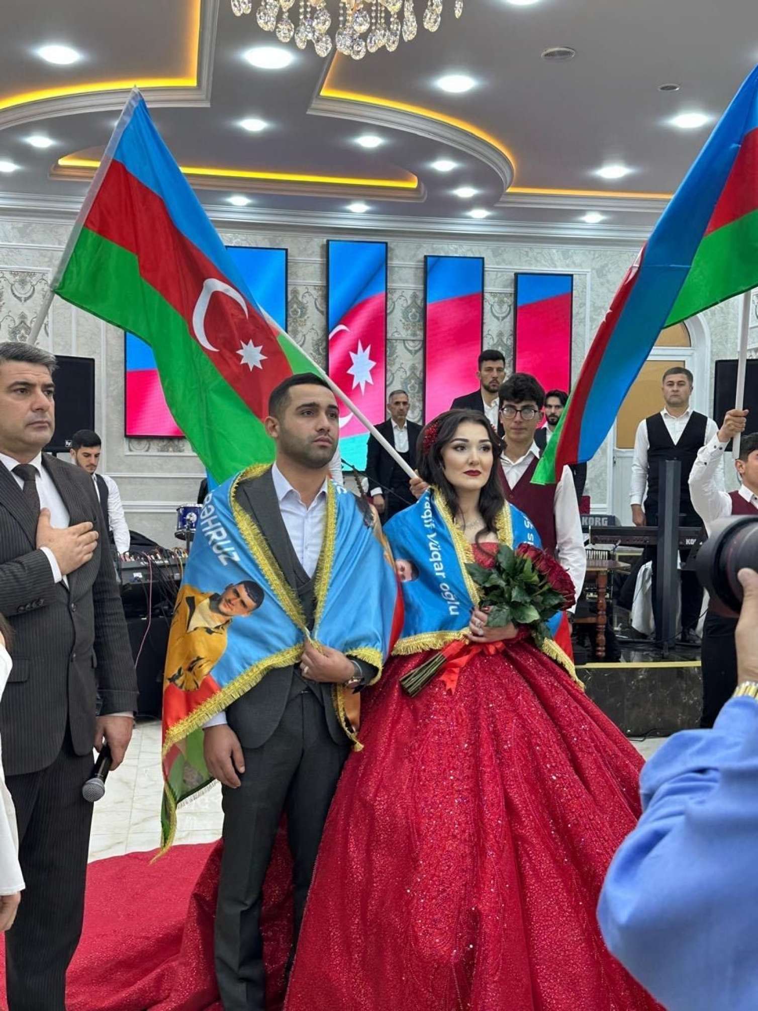 Şəhid qardaşı şəhid bacısı ilə evləndi - FOTO 