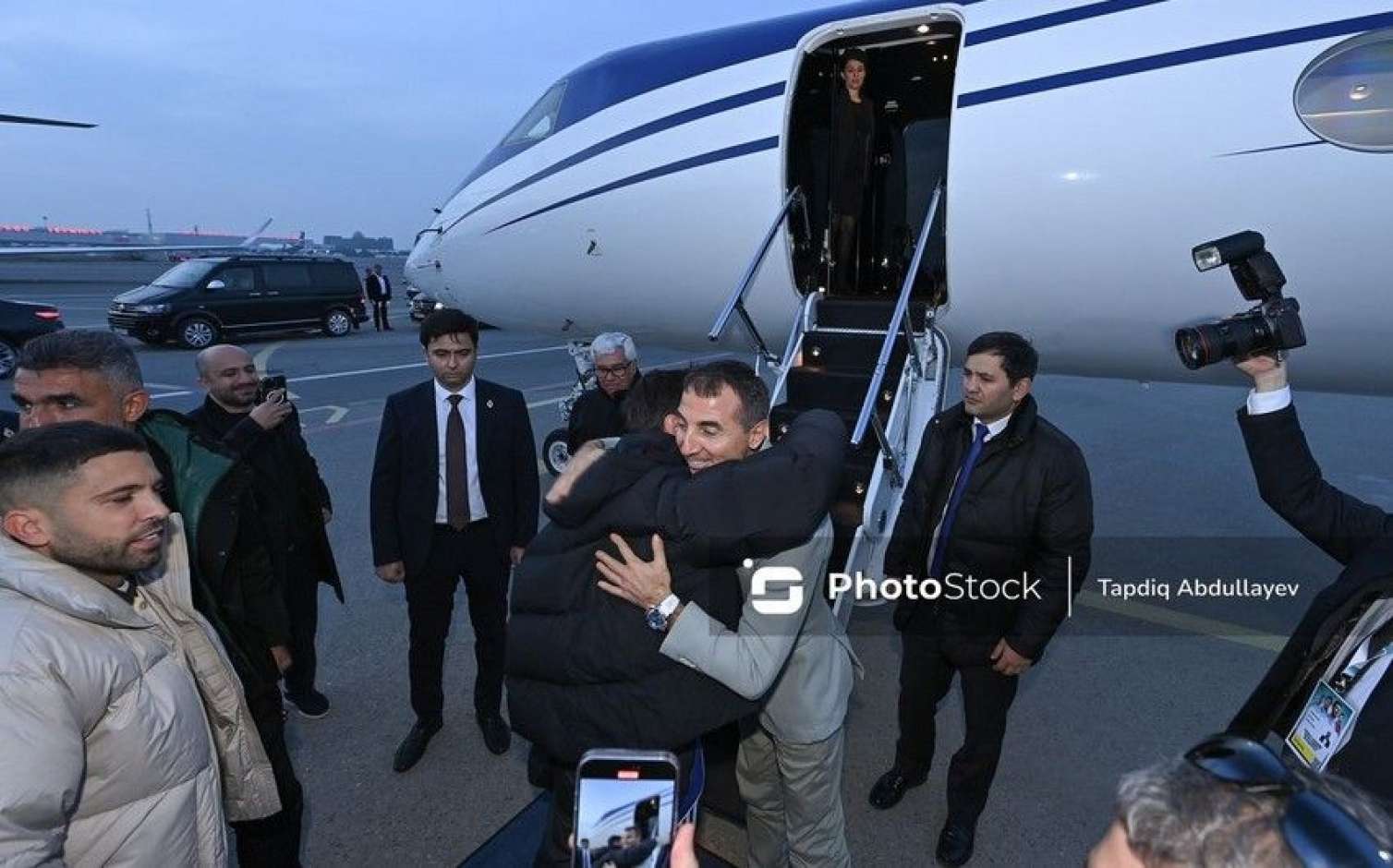 Messinin Bakıya səfəri başa çatdı - FOTO  