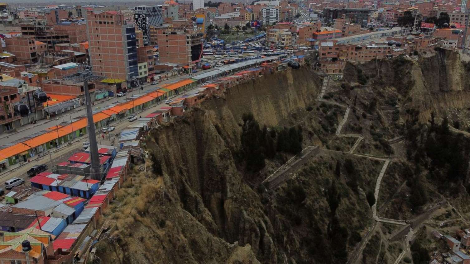  Boliviyadakı "intihar evləri"... - FOTO  