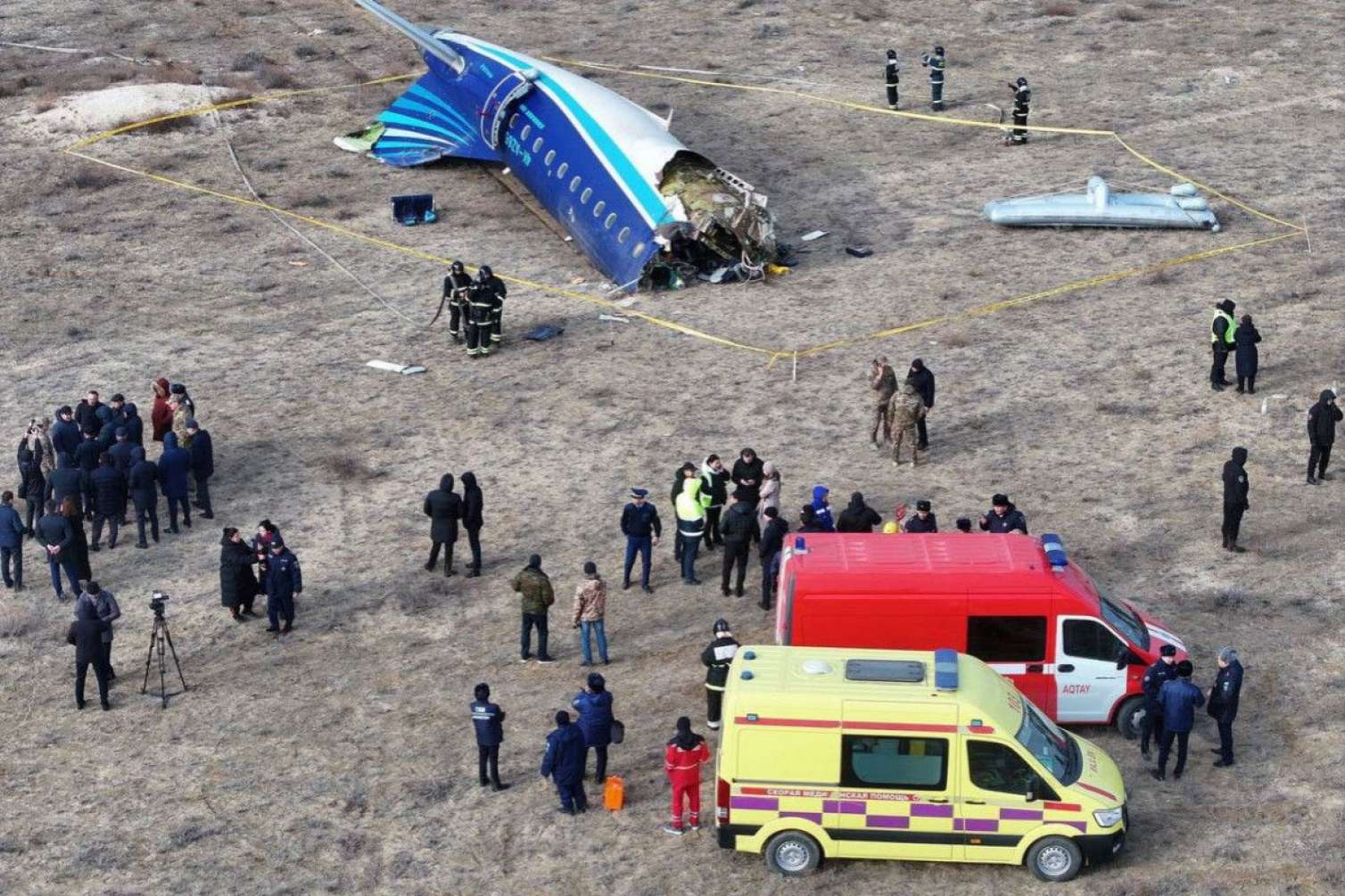 Qəzada 3 qırğız sağ qalıb, 1 çeçen uşağın taleyi məlum deyil 