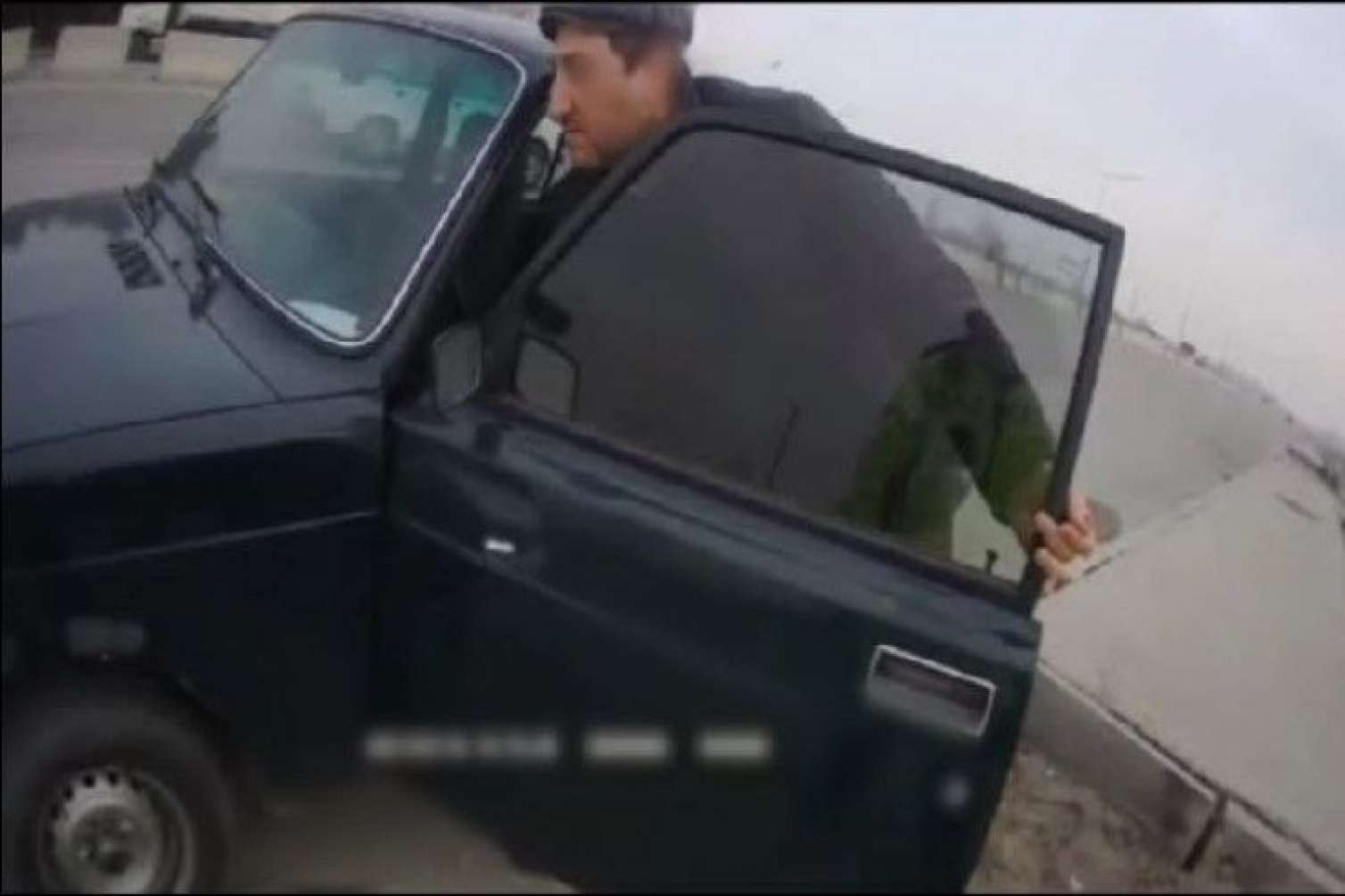 Sərxoş sürücü polisə tabe olmadı, 15 gün həbs olundu - VİDEO 