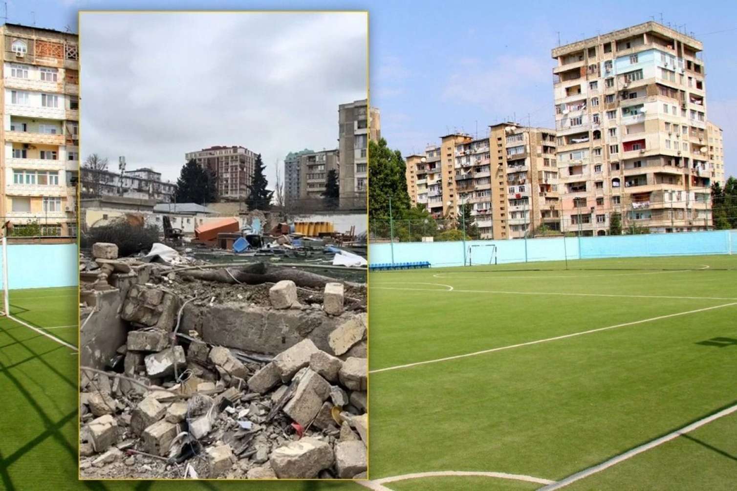 “Vətən”​ stadionunu söküb yerində hündürmərtəbəli bina tikirlər - İDDİA / VİDEO 
