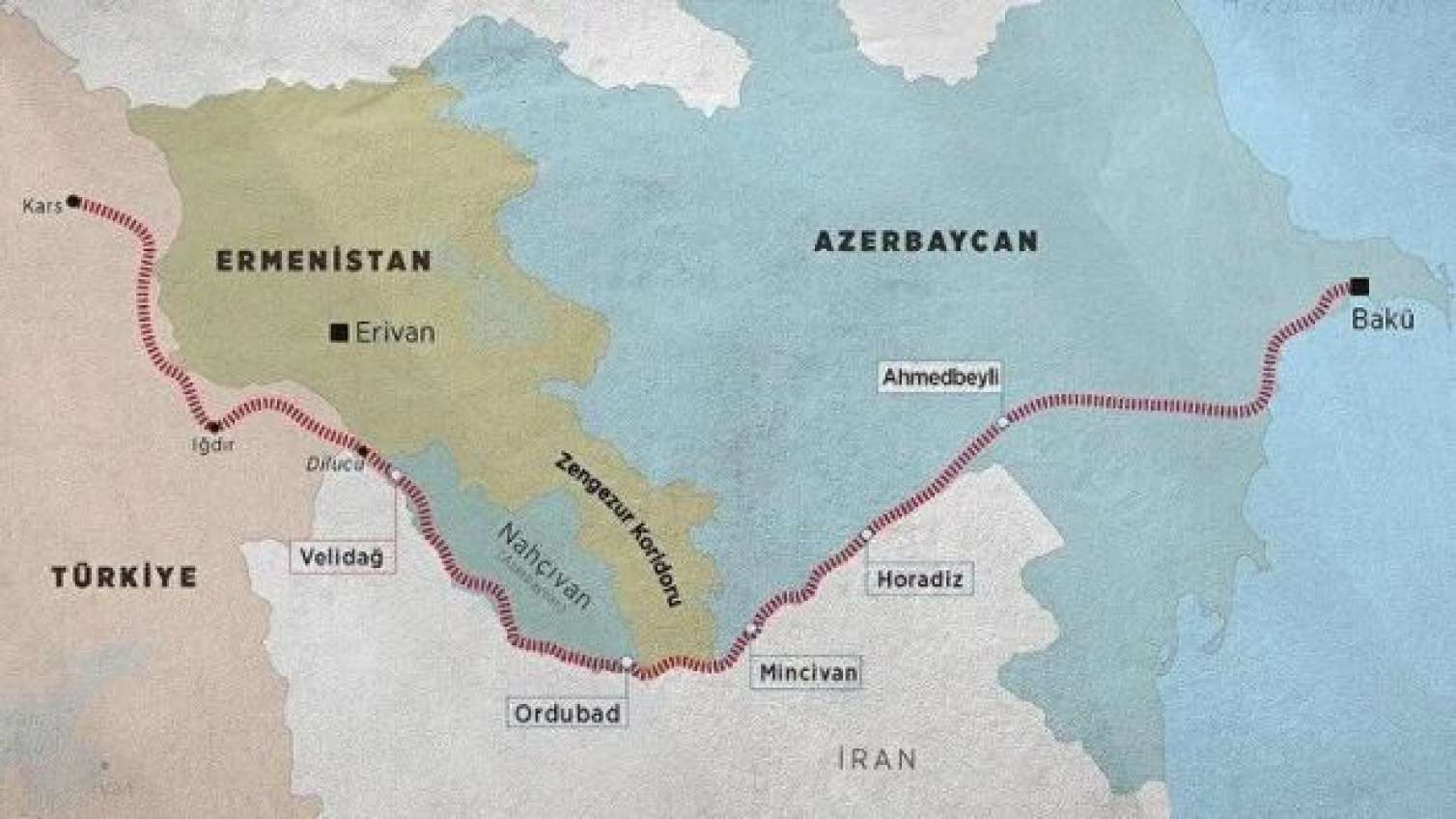 "Qərb Zəngəzur dəhlizini açmağa vadar olacaq" - Açıqlama 