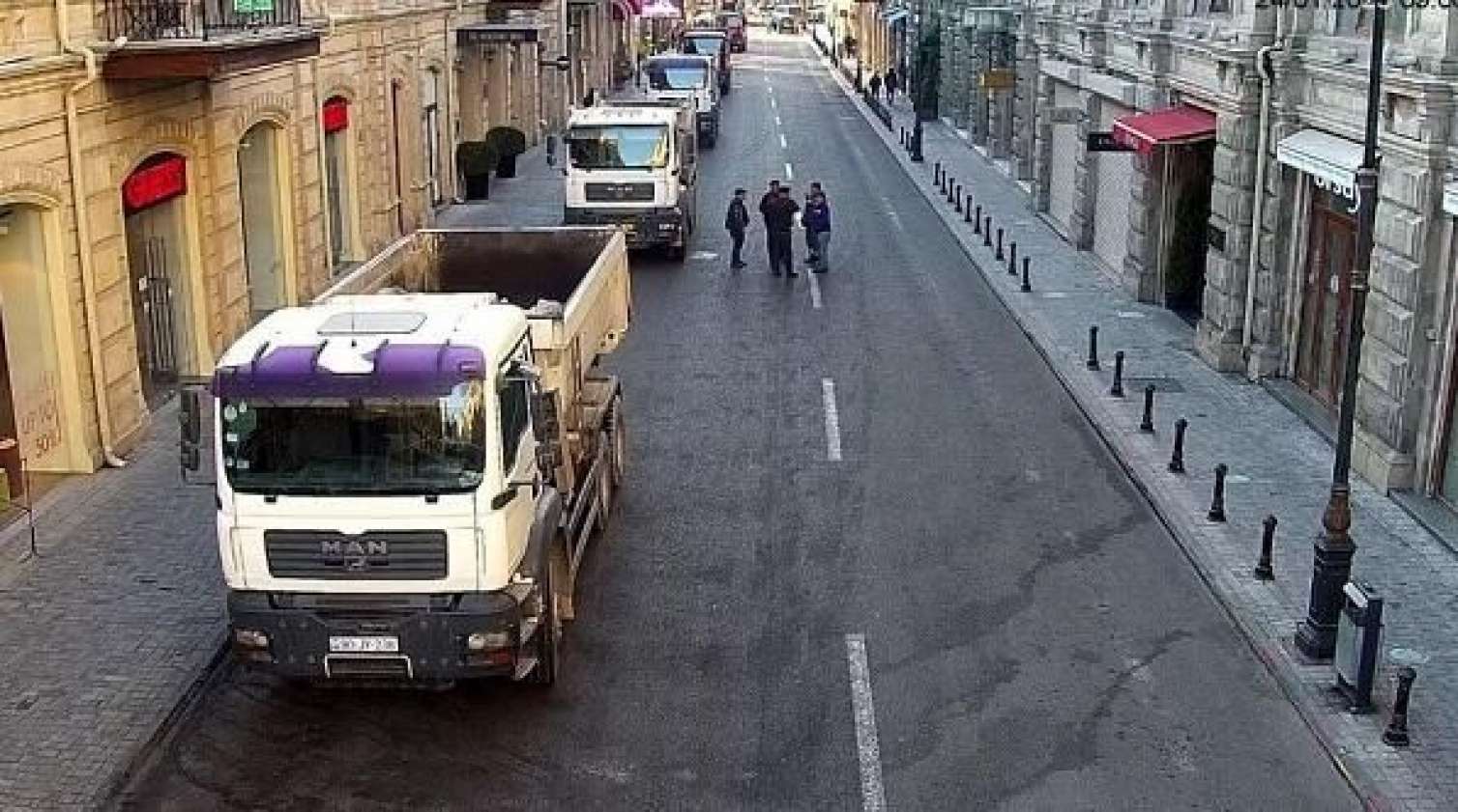 Bakıda bu küçələr bağlanır 