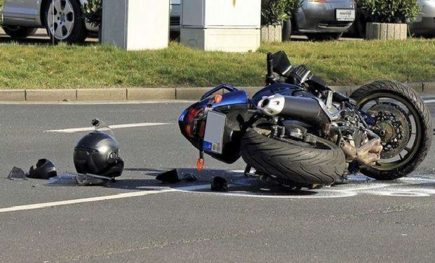 Bakıda daha bir motosiklet qəzası - 2 yaralı 
