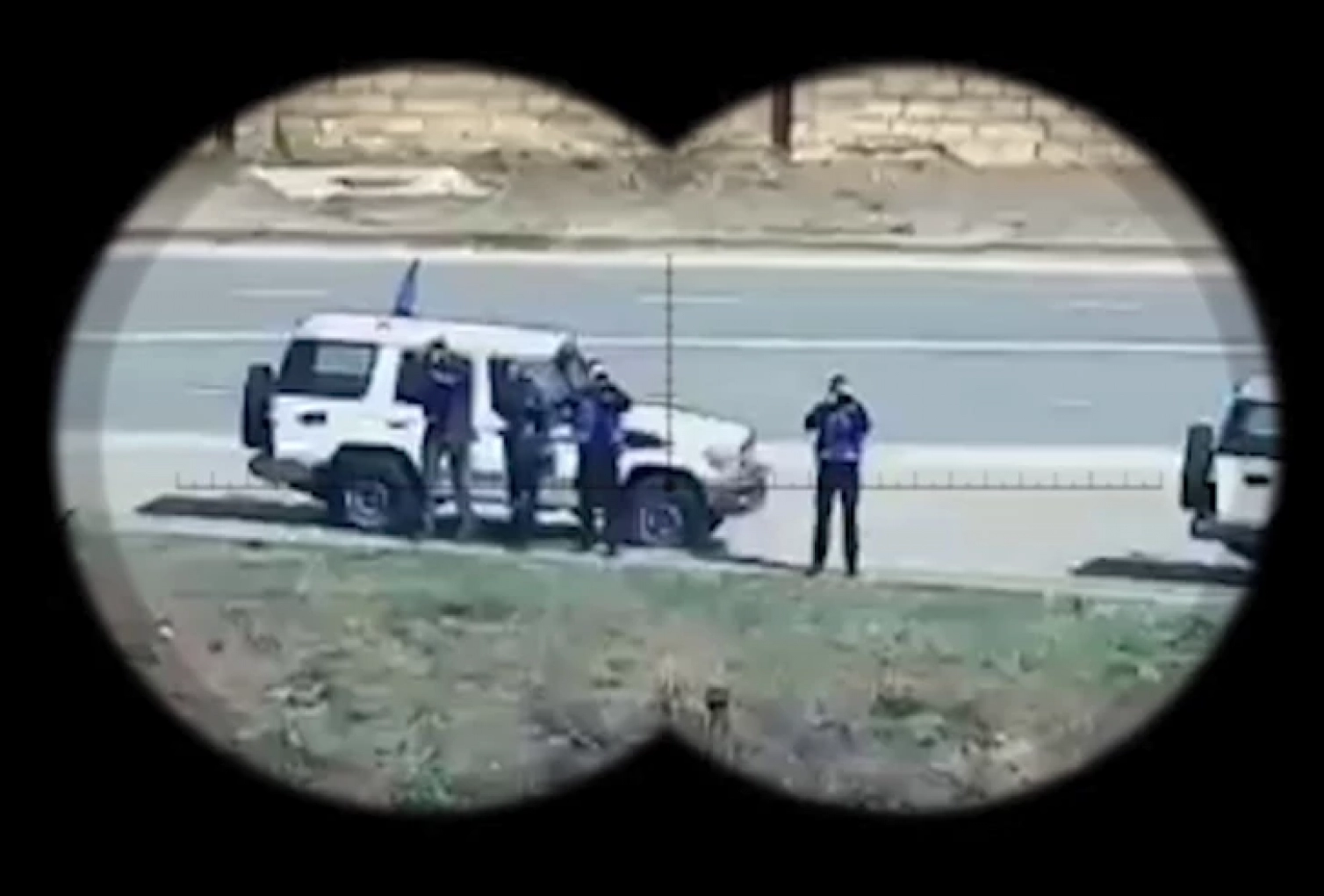 Azərbaycanla sərhəddə gələn casuslar belə görüntüləndi - VİDEO 