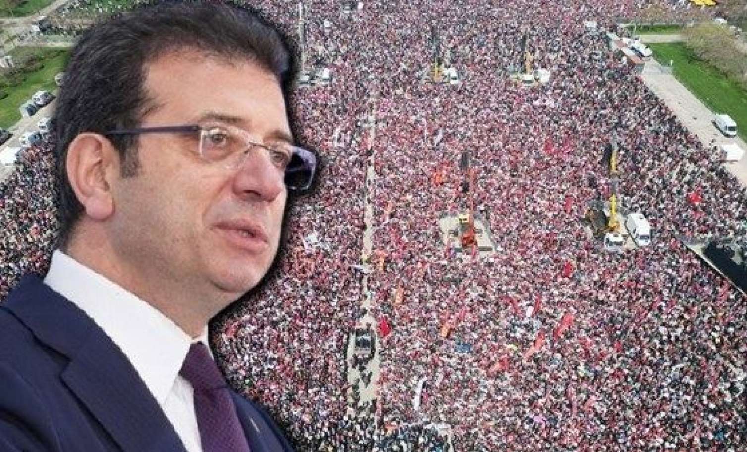 CHP İmamoğlu üçün meydana 2,2 milyon insanı topladı - VİDEO  