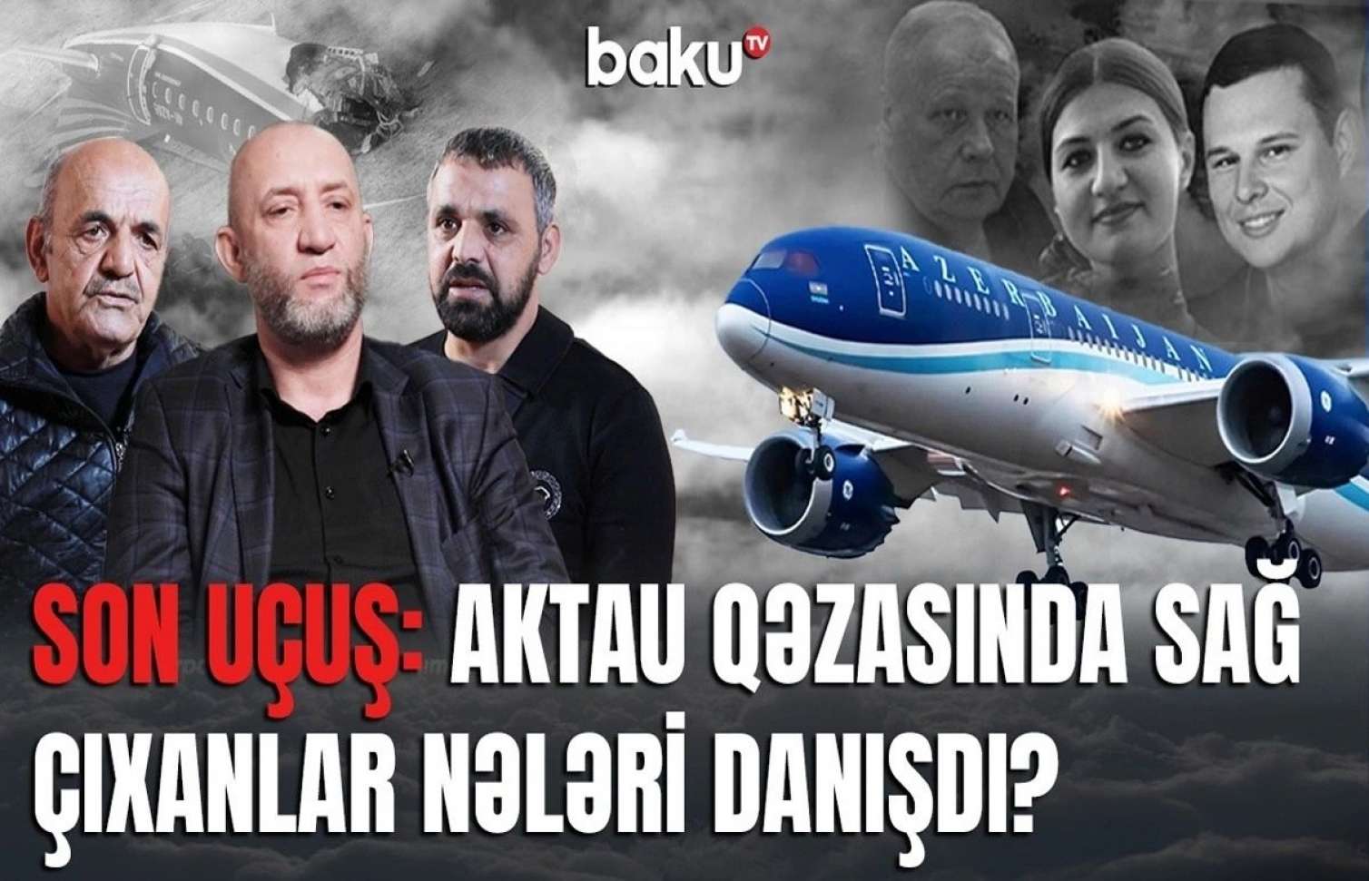 Qəza anında AZAL təyyarəsində yaşananlar – VİDEO 