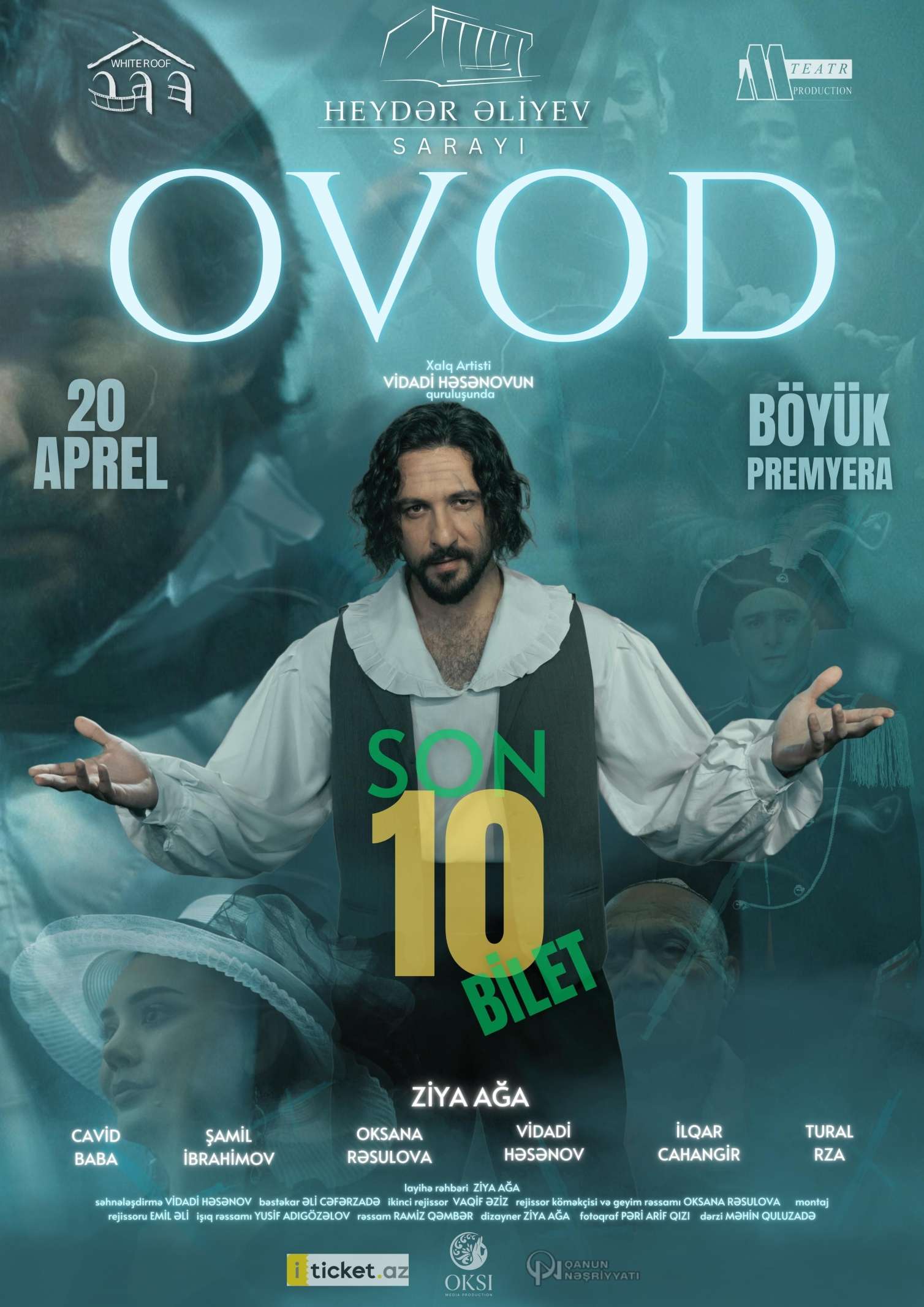 Heydər Əliyev Sarayında “Ovod” tamaşası... - Satışda son 10 bilet qalıb! 
