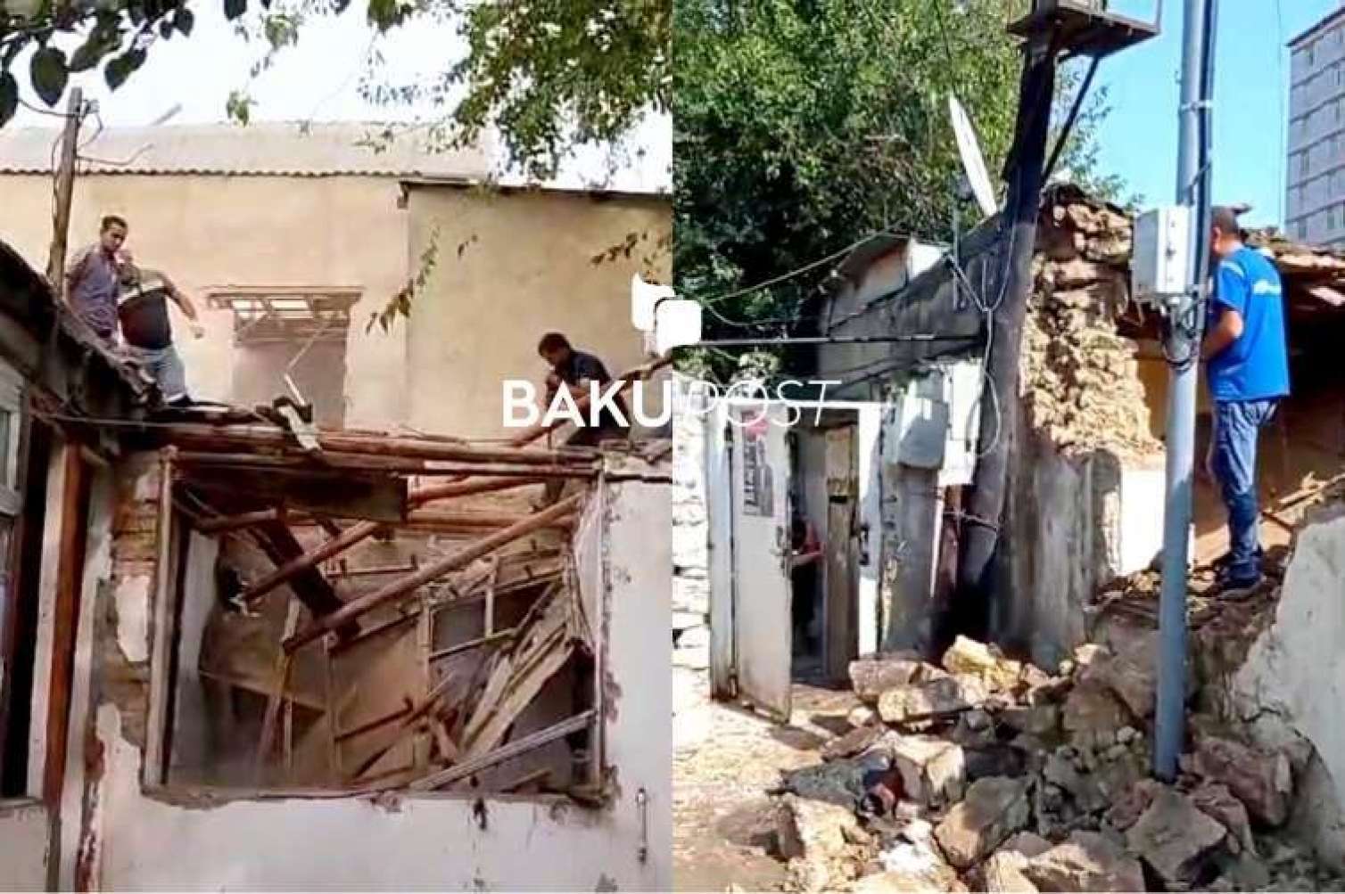 “Tikinti şirkəti başımıza daş yağdırır, özümə qəsd edəcəyəm” - VİDEO 