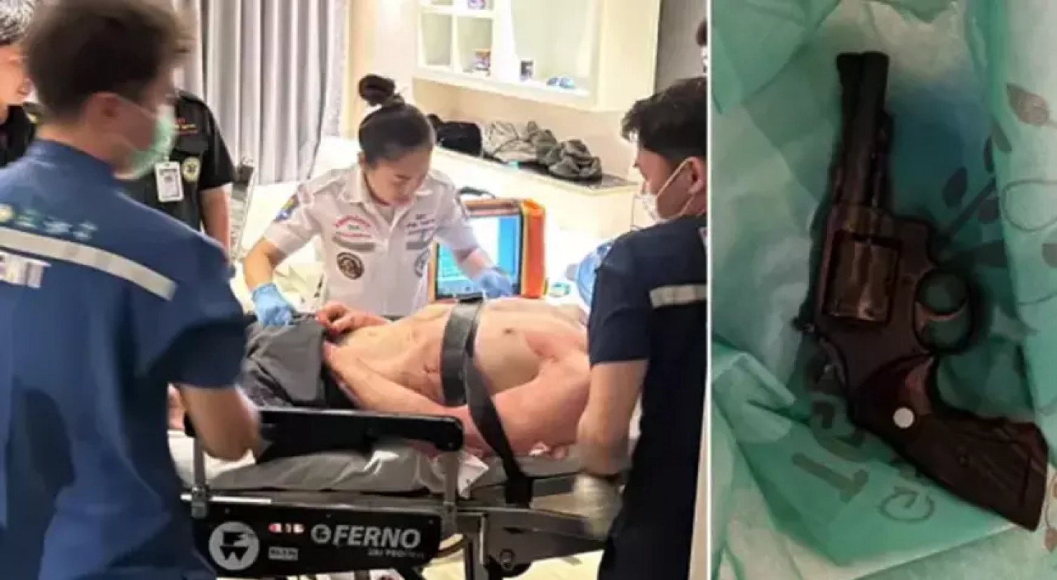  Rus ruleti oynayan turist özünü başından vurdu - FOTO 