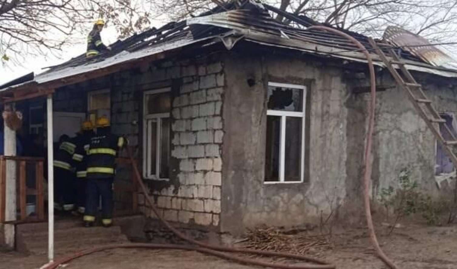 Naxçıvanda ev yandı, sahibi həyatını itirdi 