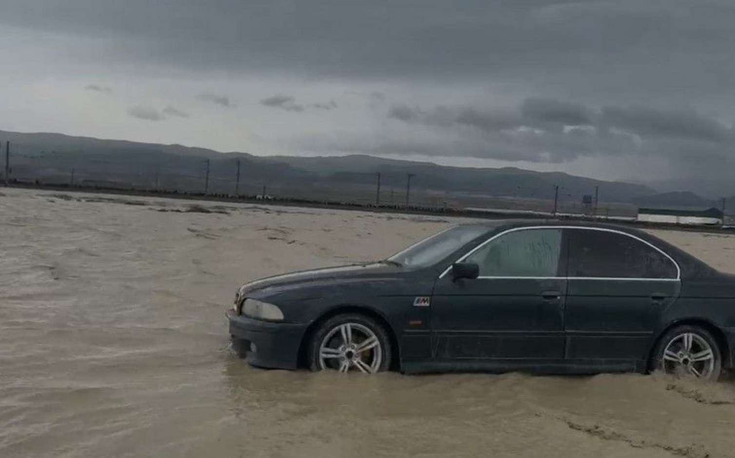 Bakı-Quba yolunun bir hissəsi bağlandı 