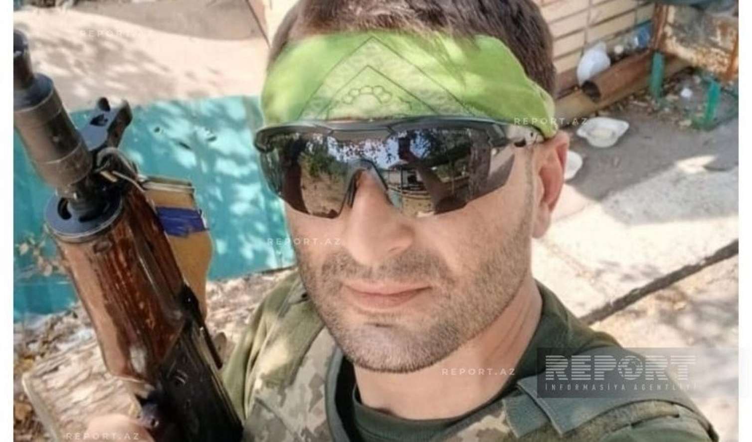 Zamiq Gülmalıyev Ukraynada İTKİN DÜŞDÜ - FOTO 