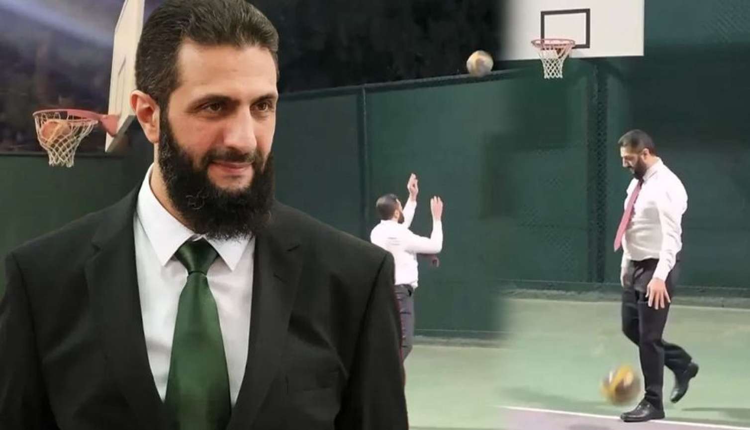 Suriya prezidenti basketbol oynadı – VİDEO 