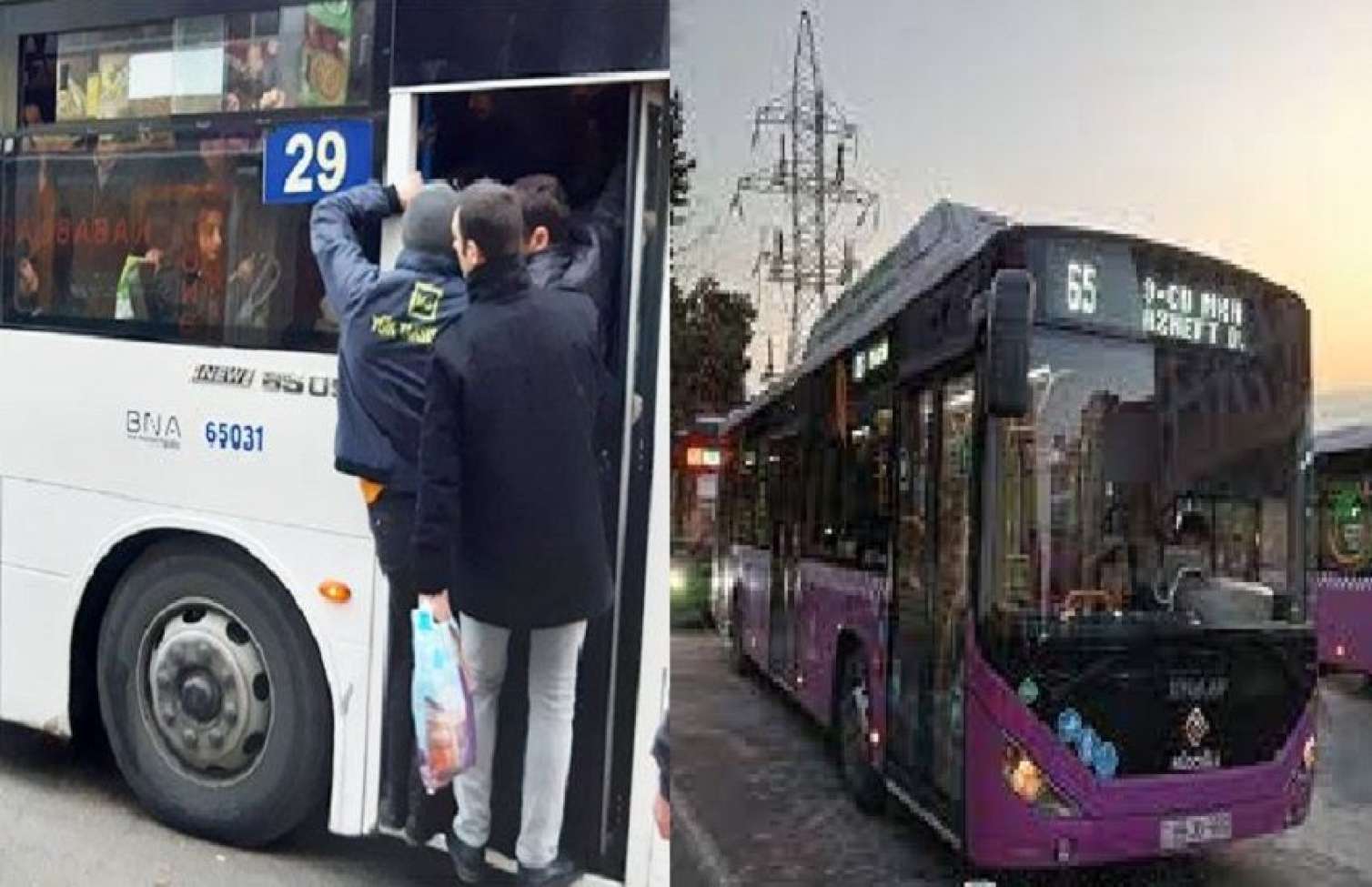 29 və 65 saylı avtobuslar niyə yubanır?  - AYNA-dan reaksiya 