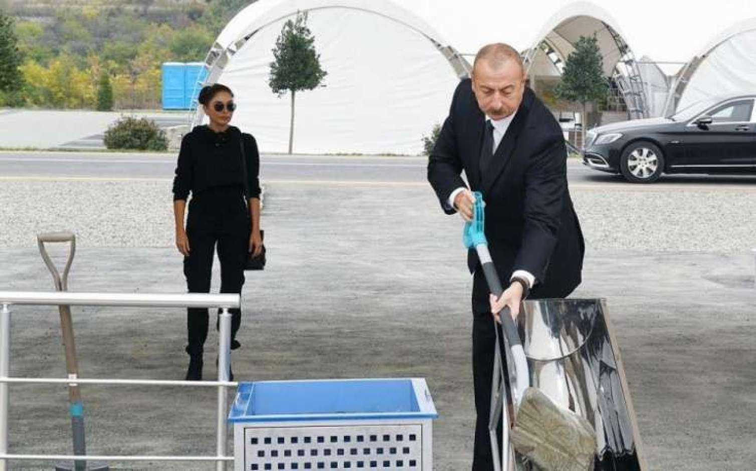 Şuşada dördüncü yaşayış kompleksinin təməli qoyuldu - YENİLƏNİB