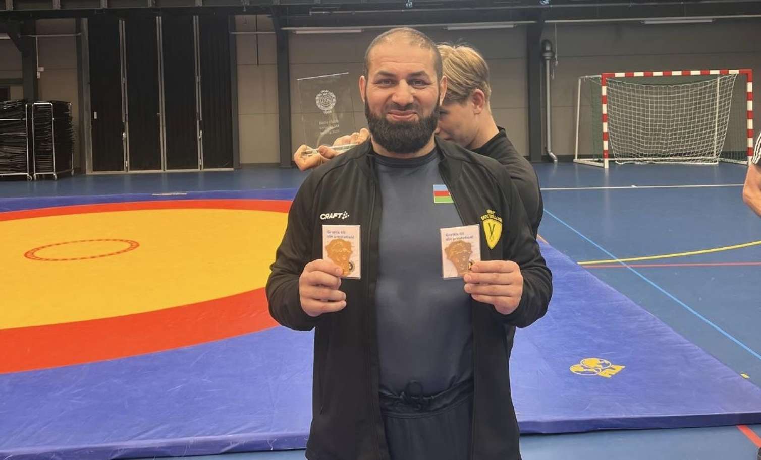 Mamed Süleymanov İsveçdə ikiqat çempion oldu - FOTO 