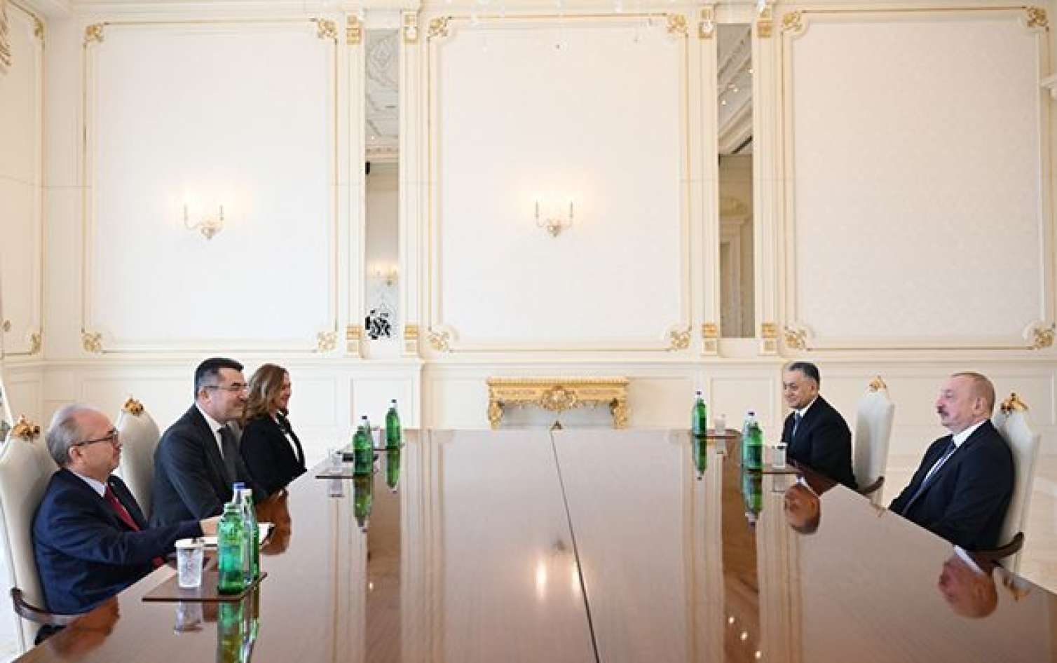 Prezident Okay Məmişi qəbul etdi - FOTO