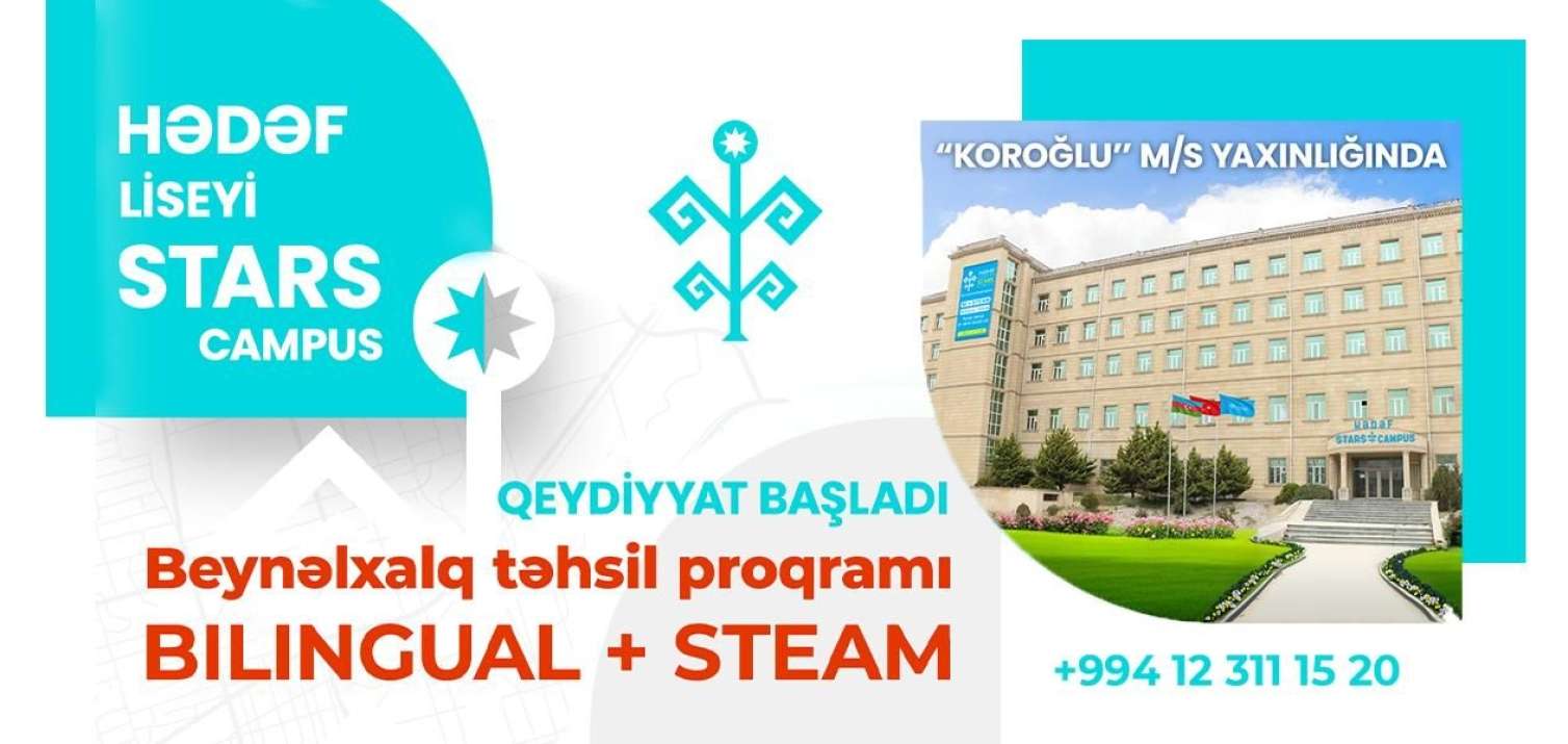 Hədəf Liseyinin "Stars Campus"u açıldı 