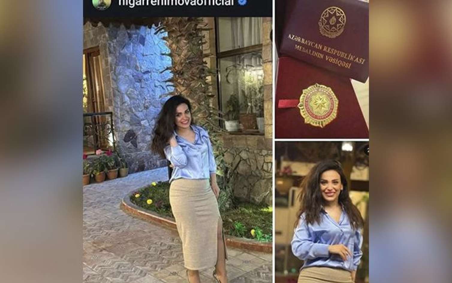 Müğənni Nigara “Vətən Müharibəsi iştirakçısı” medalı necə VERİLİB?
