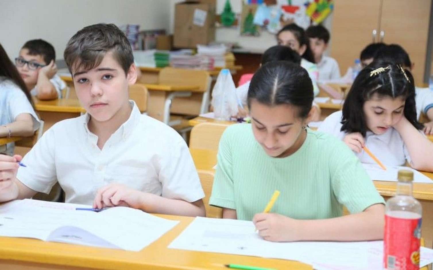 50 minə yaxın şagird imtahan verir 