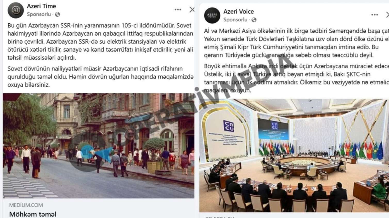 Azərbaycanda Rusiya təbliğatı aparan səhifələr bağlandı -  FOTO