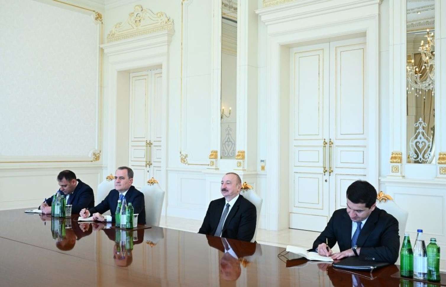 Prezident Andrey Sibiqanı qəbul edib - FOTO  