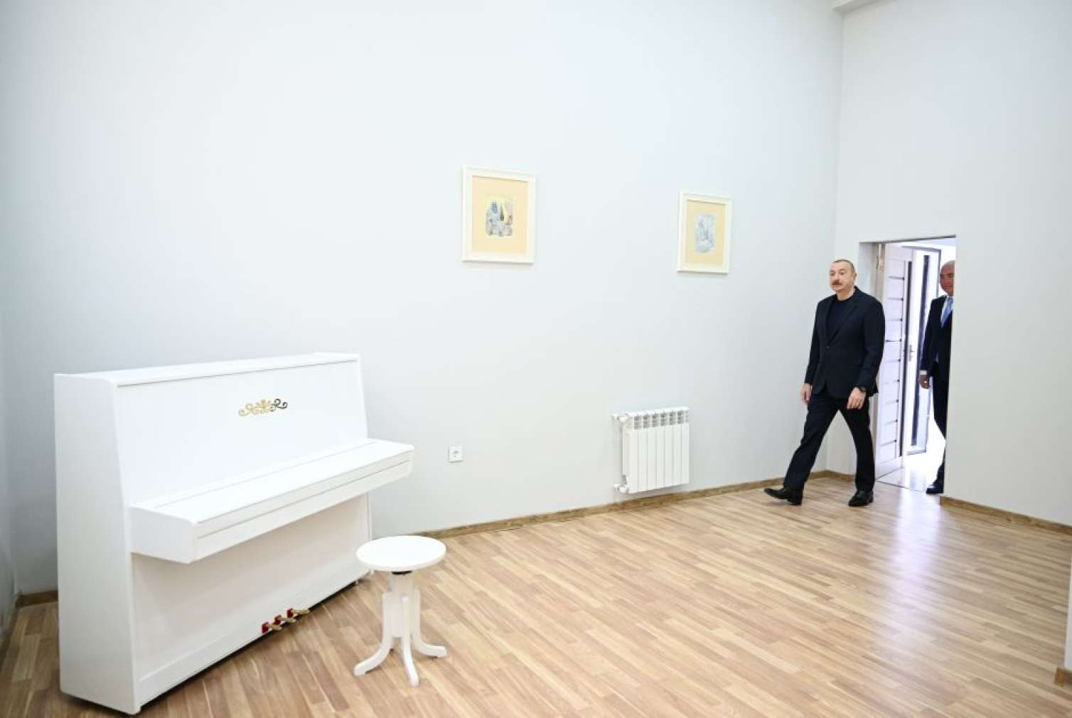 Prezident Laçının bu kəndinin açılışında -  FOTO