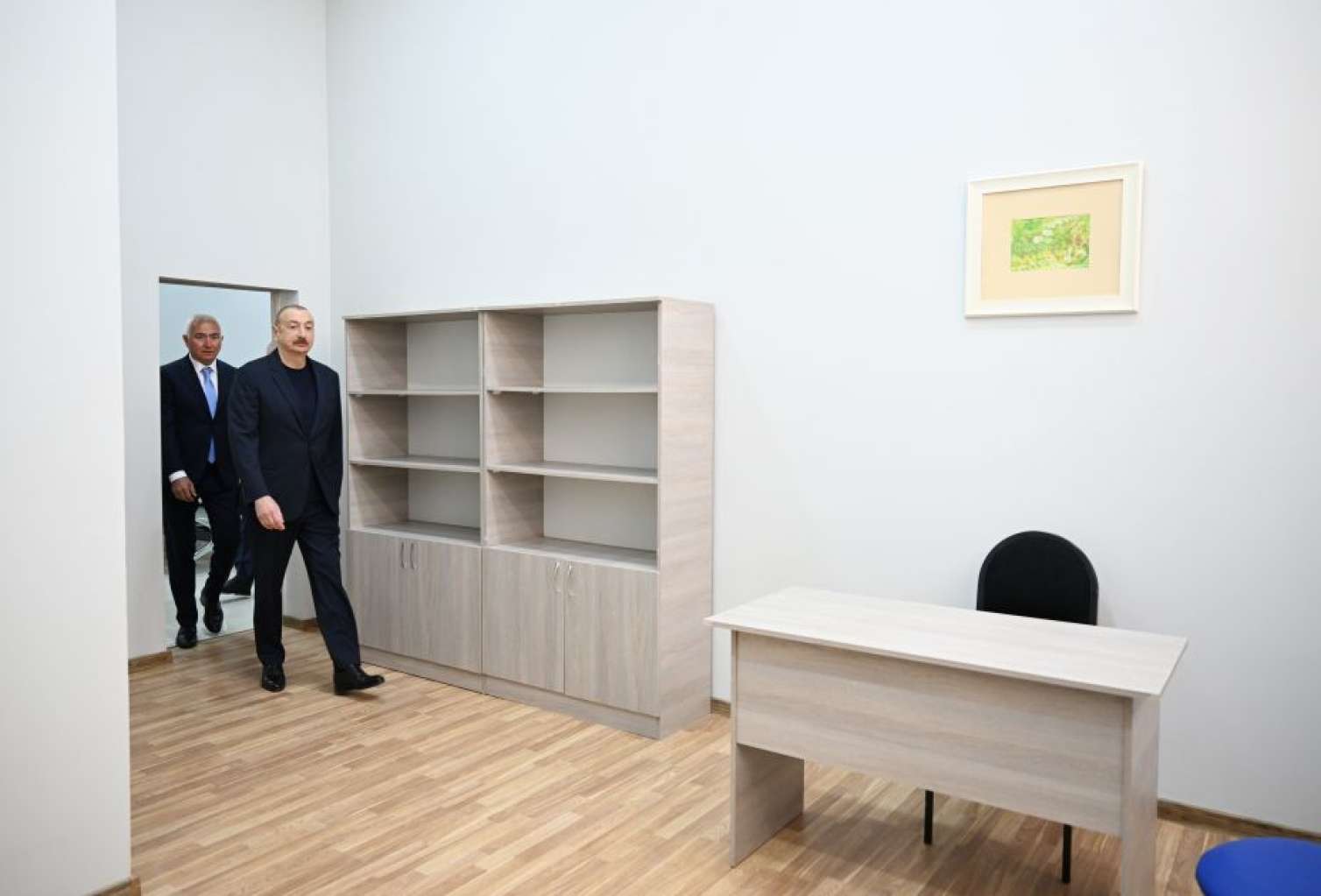 Prezident Laçının bu kəndinin açılışında -  FOTO