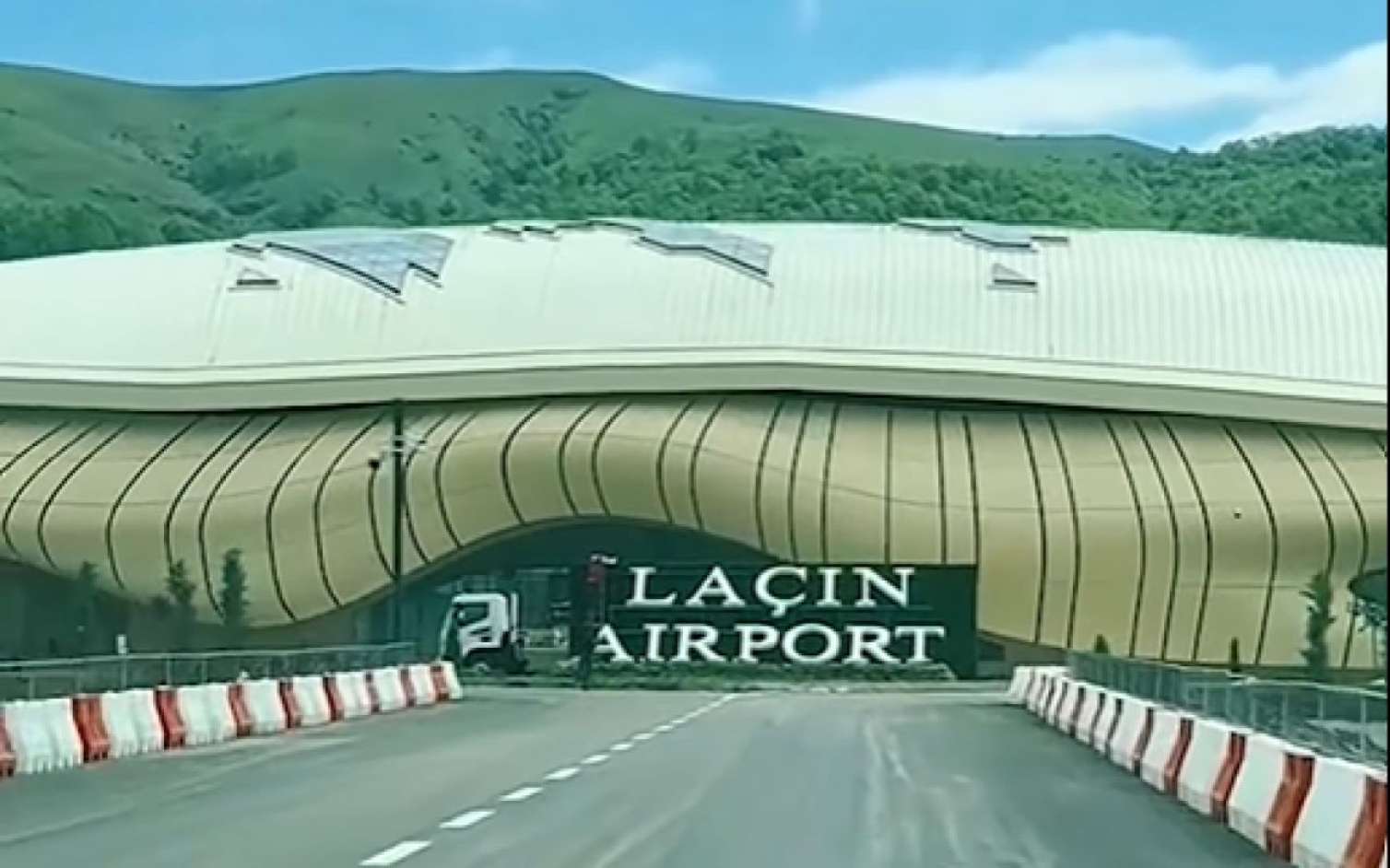 Laçın aeroportundan - GÖRÜNTÜLƏR 