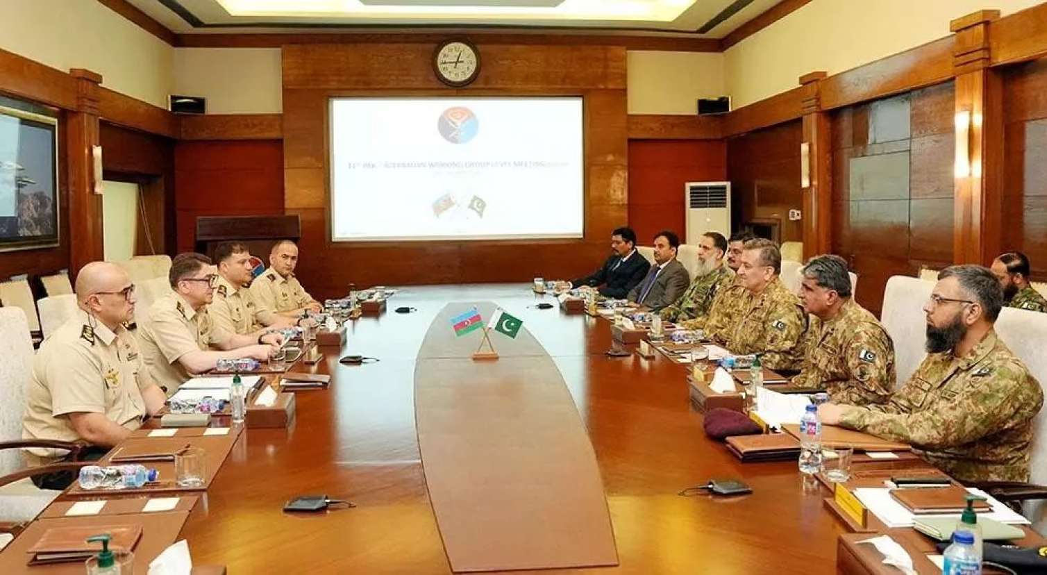 Azərbaycan və Pakistan arasında hərbi sahədə protokol imzalanıb - FOTO 