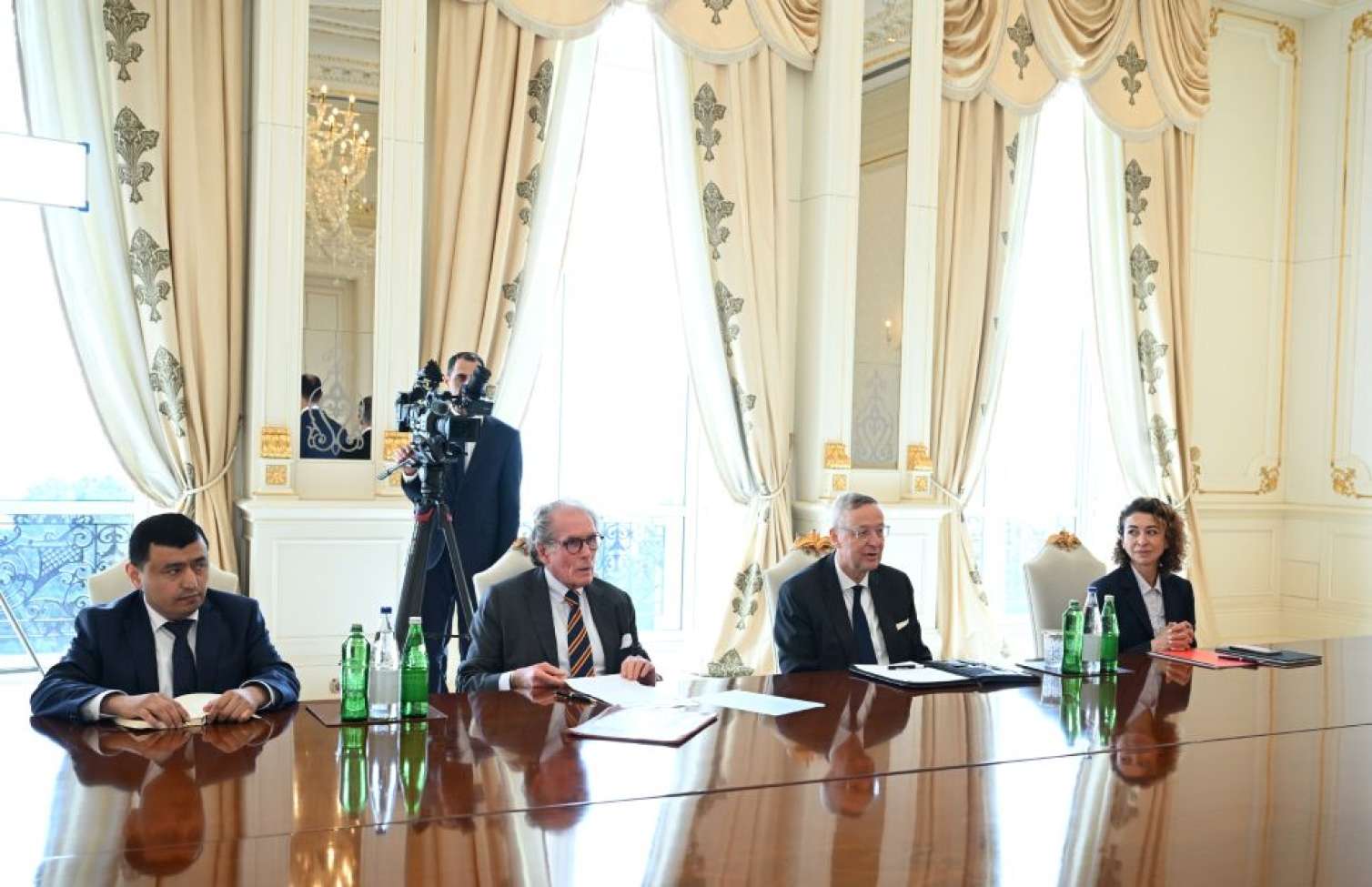 Prezident qəbul keçirdi  - FOTO