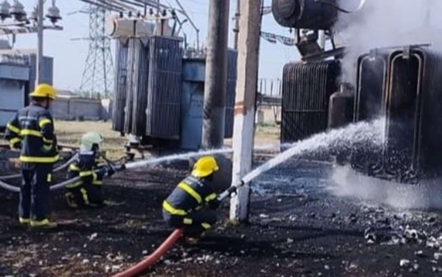 Ucarda elektrik yarımstansiyasında yanğın - 8 kənd işıqsız qaldı 