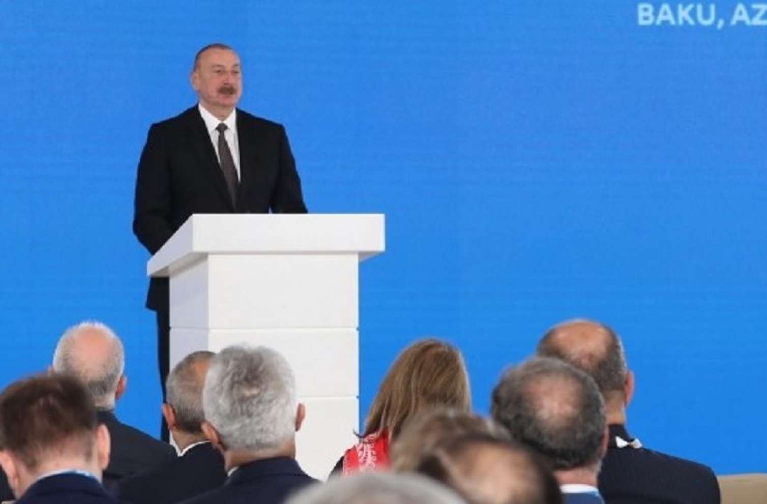 İlham Əliyev açılışda iştirak edir 