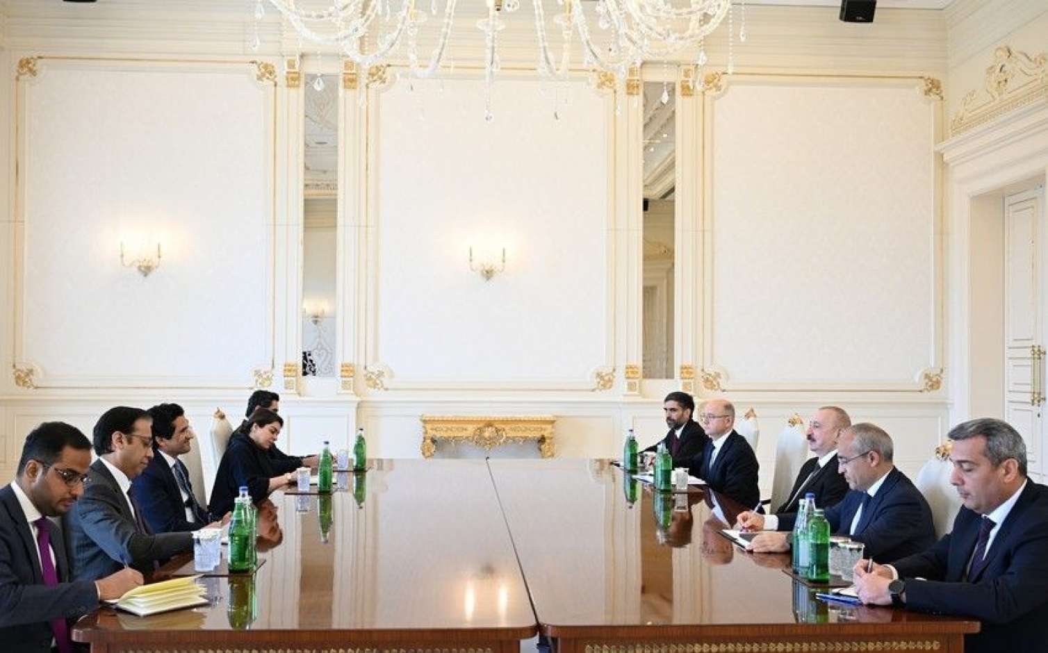 İlham Əliyev pakistanlı naziri qəbul etdi - FOTO
