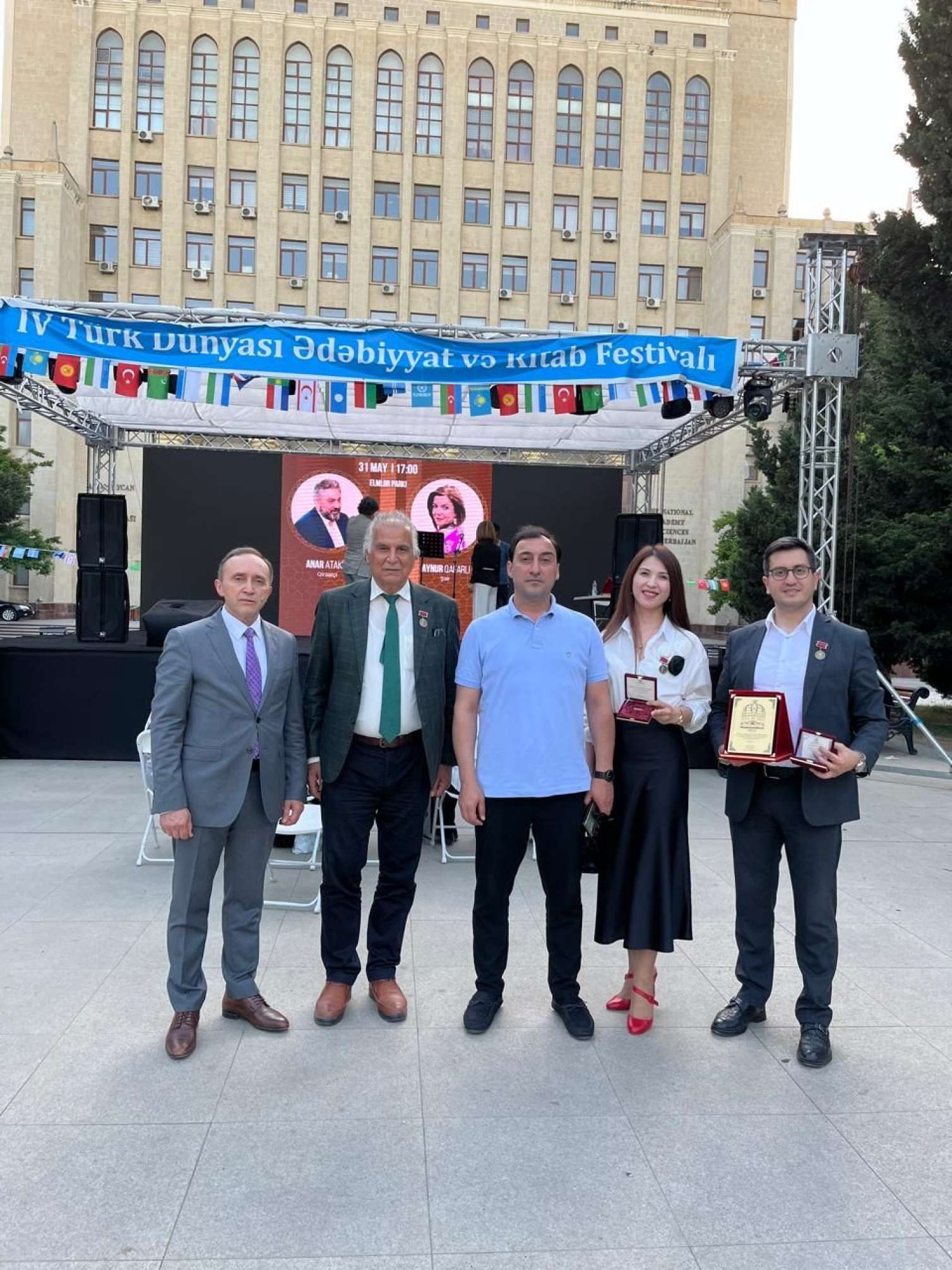  Qazaxıstanlı alim "Molla Pənah Vaqif" medalına layiq görüldü -  FOTO+VİDEO