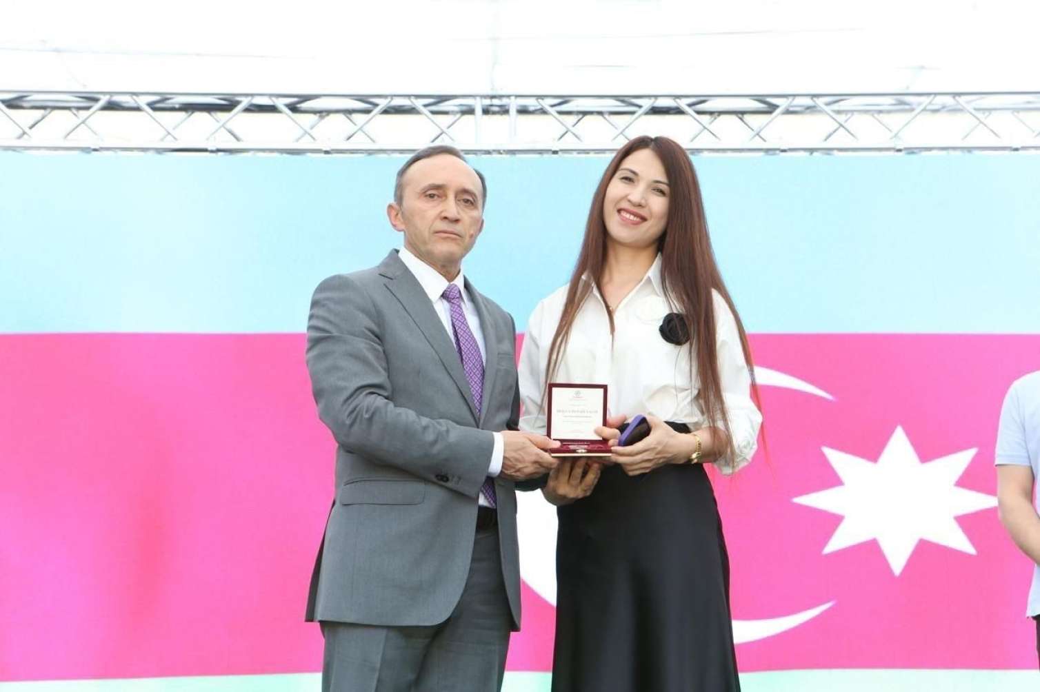 Qazaxıstanlı alim "Molla Pənah Vaqif" medalına layiq görüldü -  FOTO+VİDEO