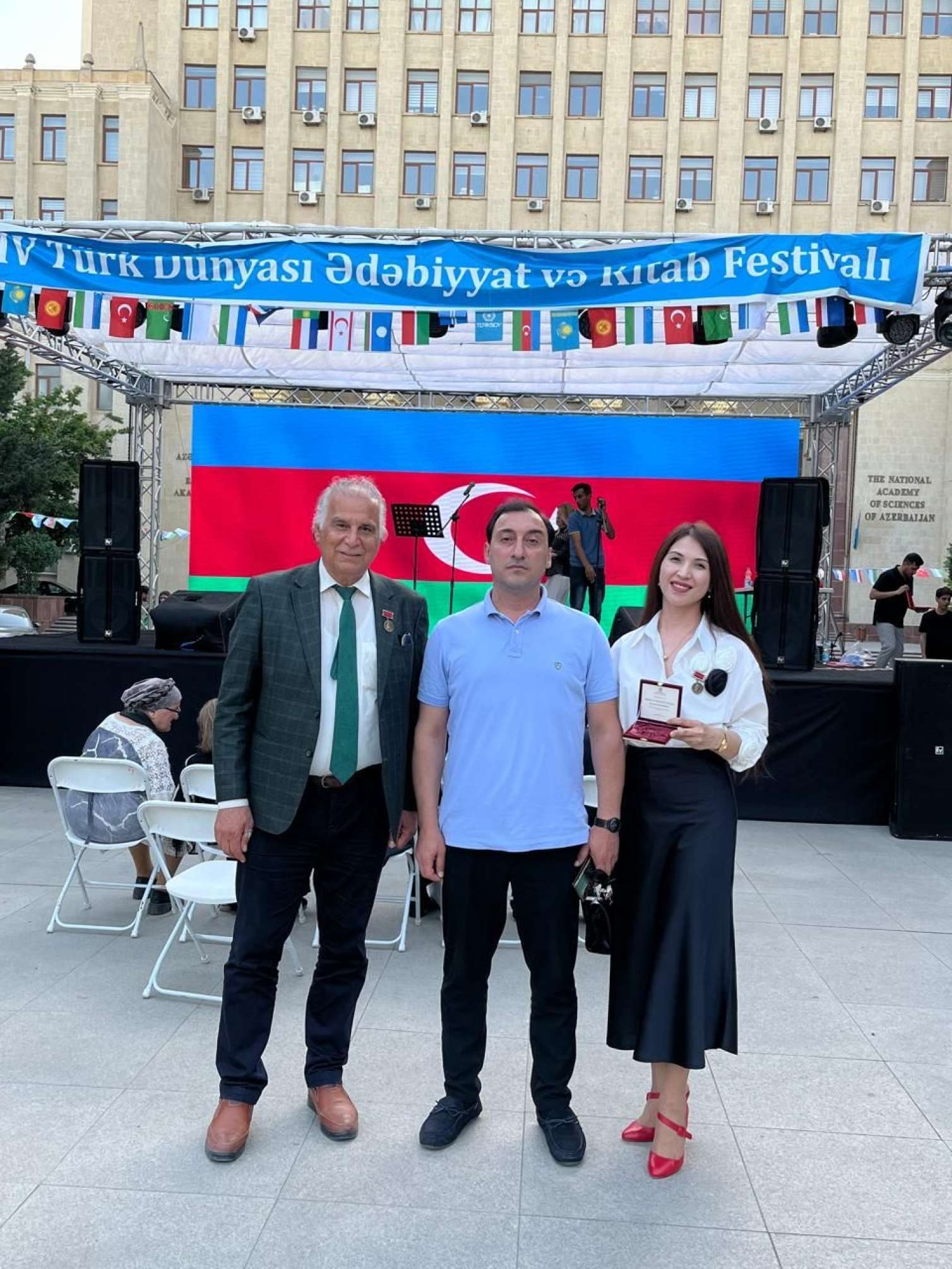  Qazaxıstanlı alim "Molla Pənah Vaqif" medalına layiq görüldü -  FOTO+VİDEO