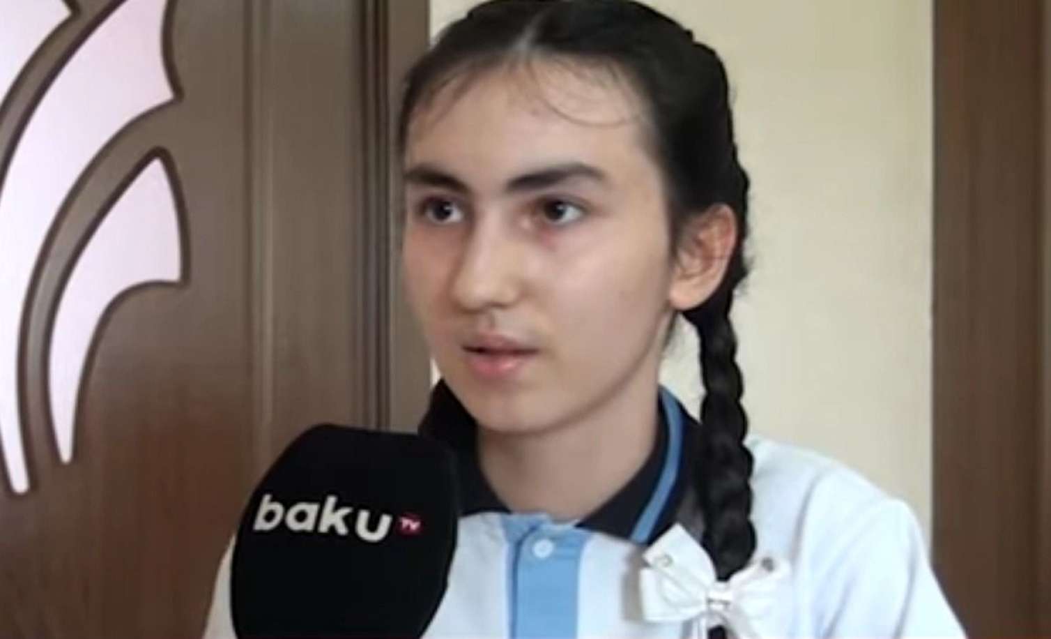 Buraxılış imtahanından maksimum bal toplayan şagird: Telefonum yoxdur 