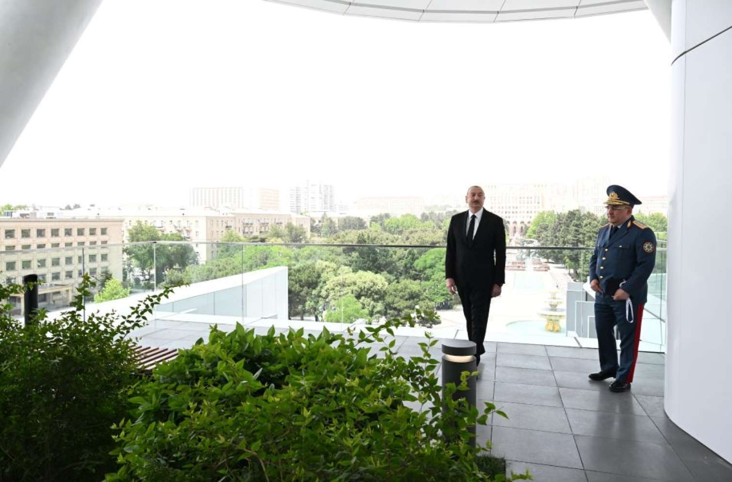 Prezident Gömrük Komitəsinin yeni binasının AÇILIŞINDA  - FOTO